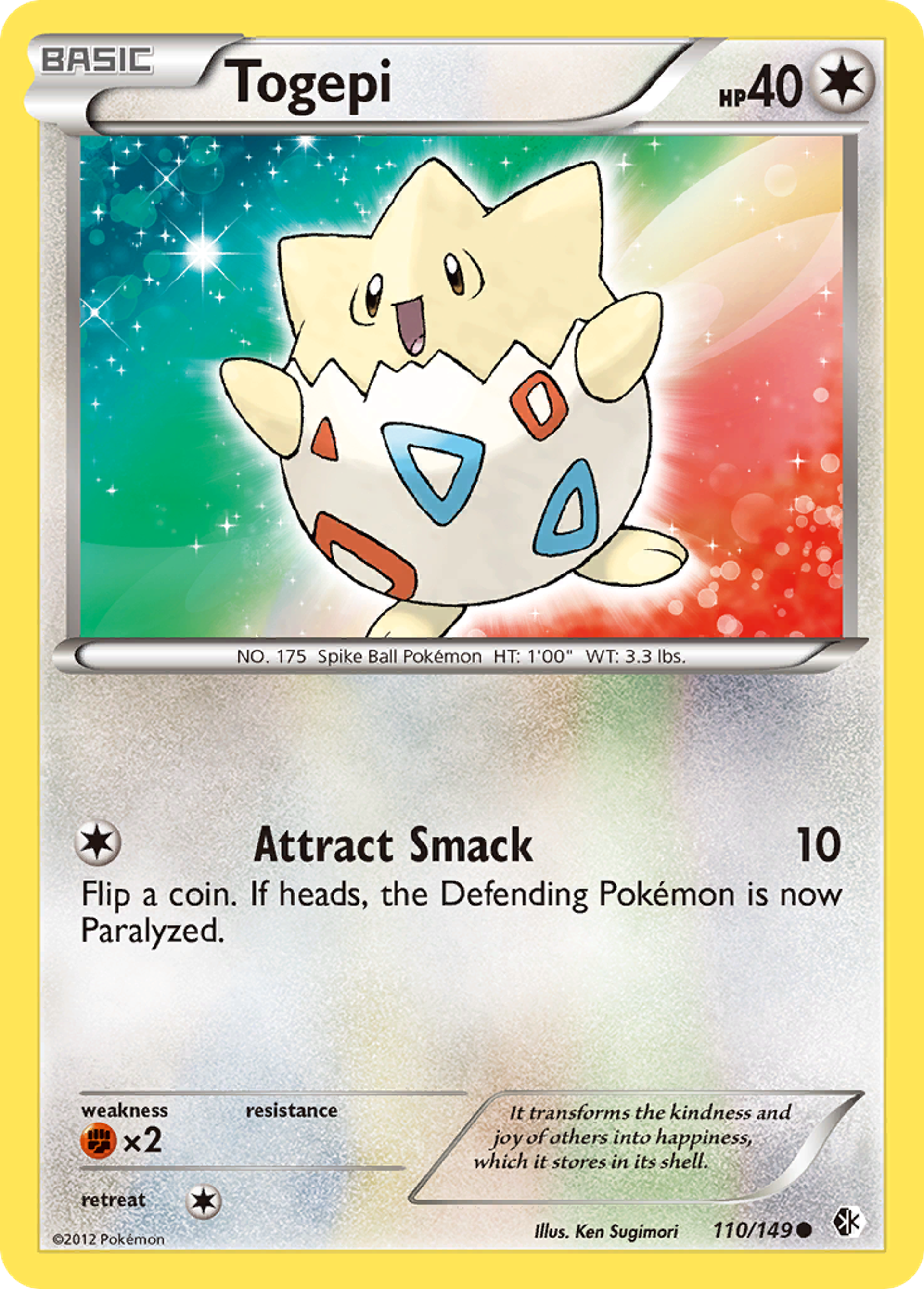 Togepi — Boundaries Crossed — Pokemon