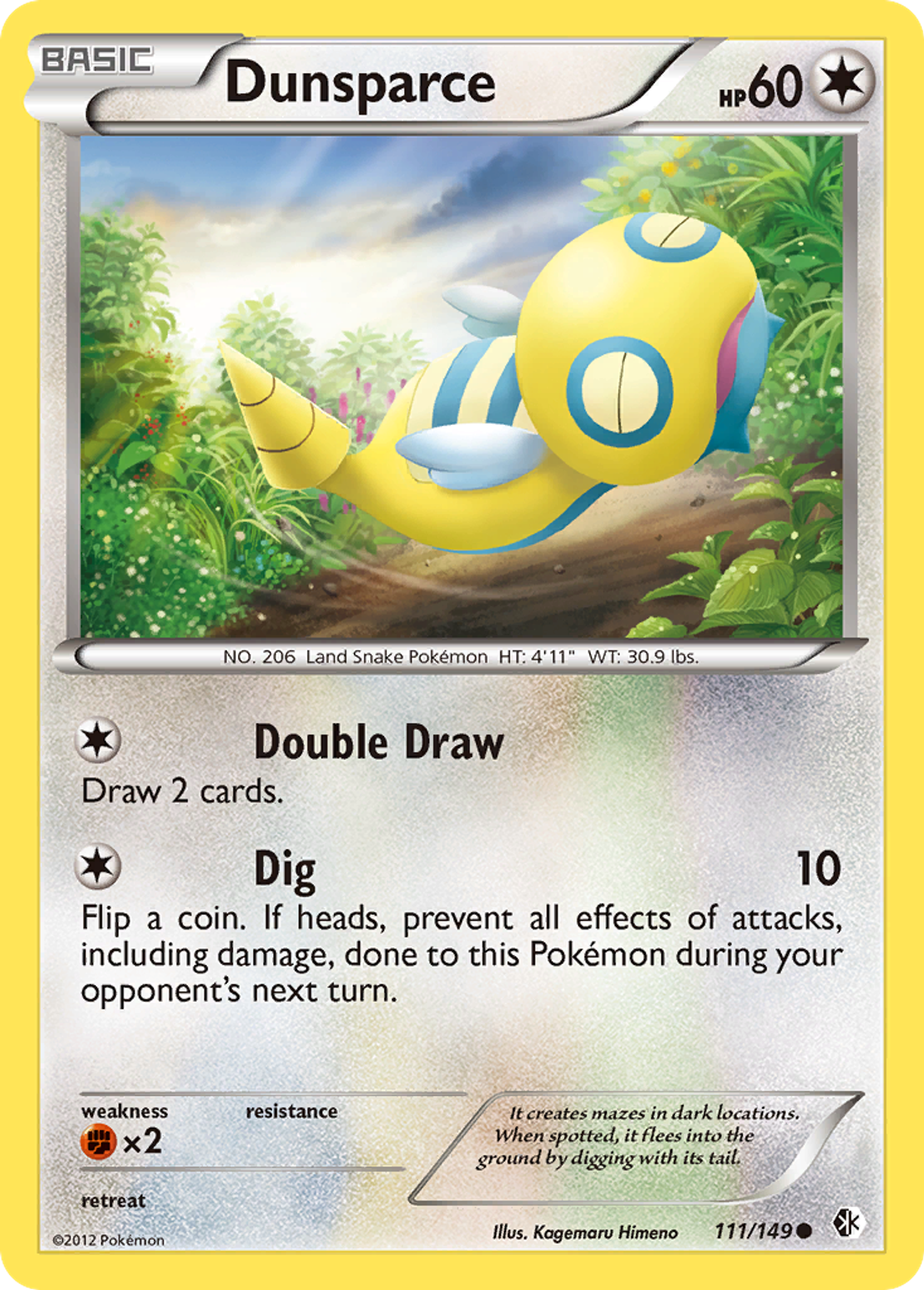 Dunsparce — Boundaries Crossed — Pokemon