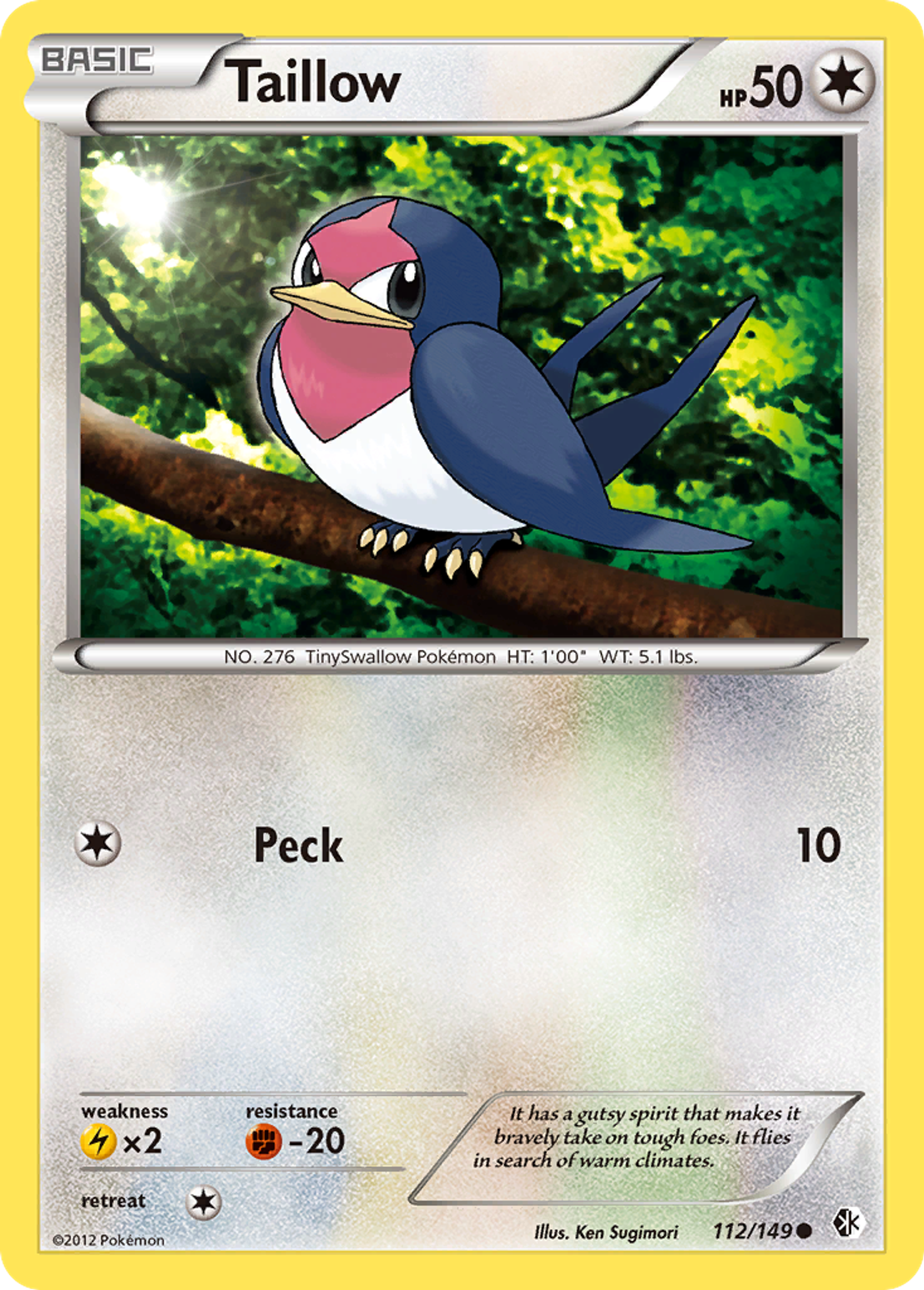Taillow — Boundaries Crossed — Pokemon