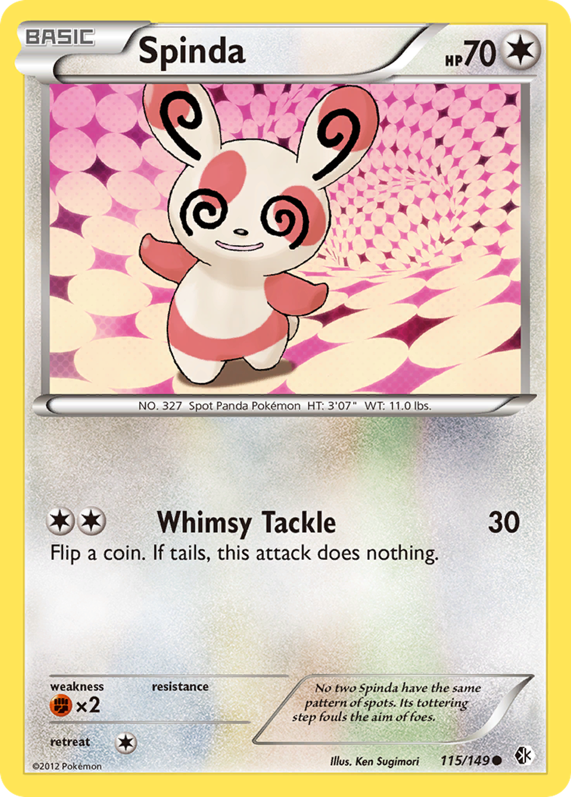Spinda — Boundaries Crossed — Pokemon