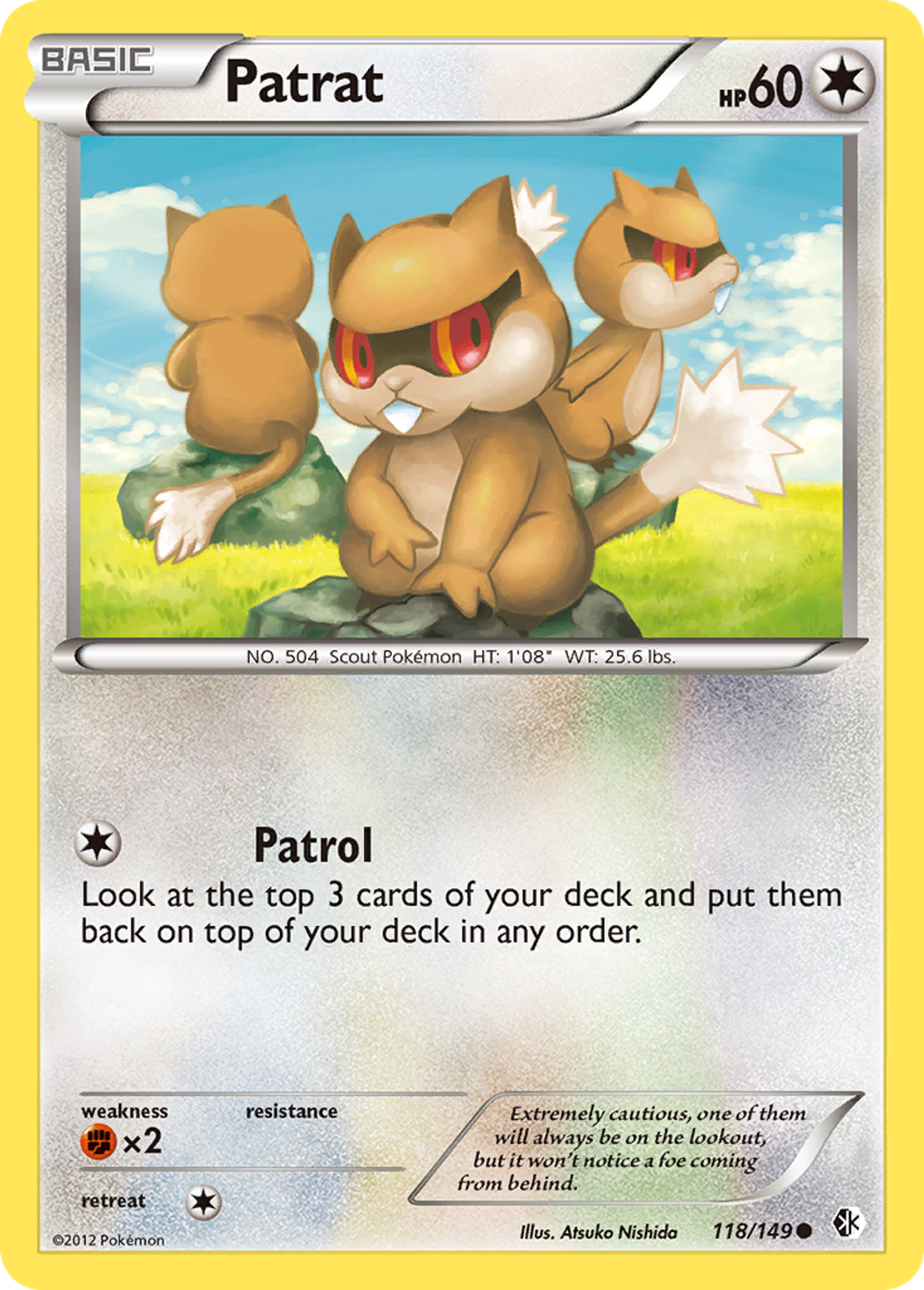 Patrat — Boundaries Crossed — Pokemon
