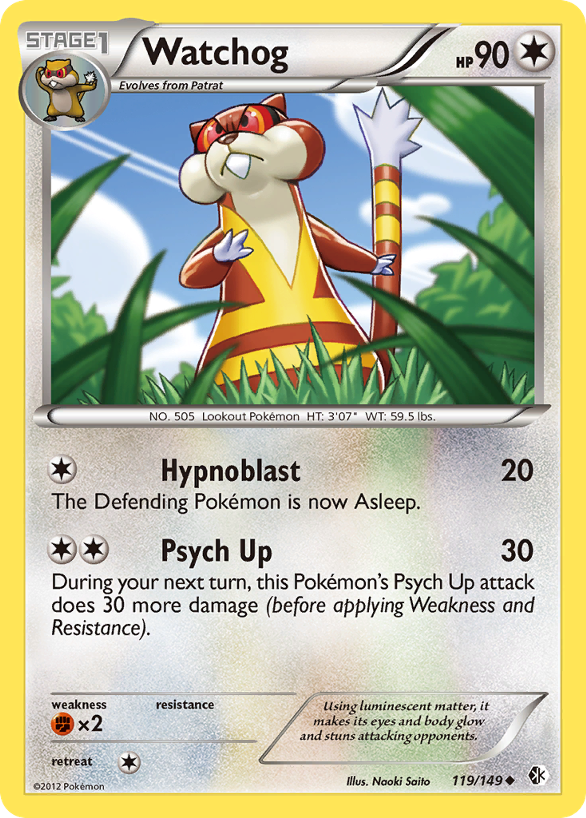 Watchog — Boundaries Crossed — Pokemon