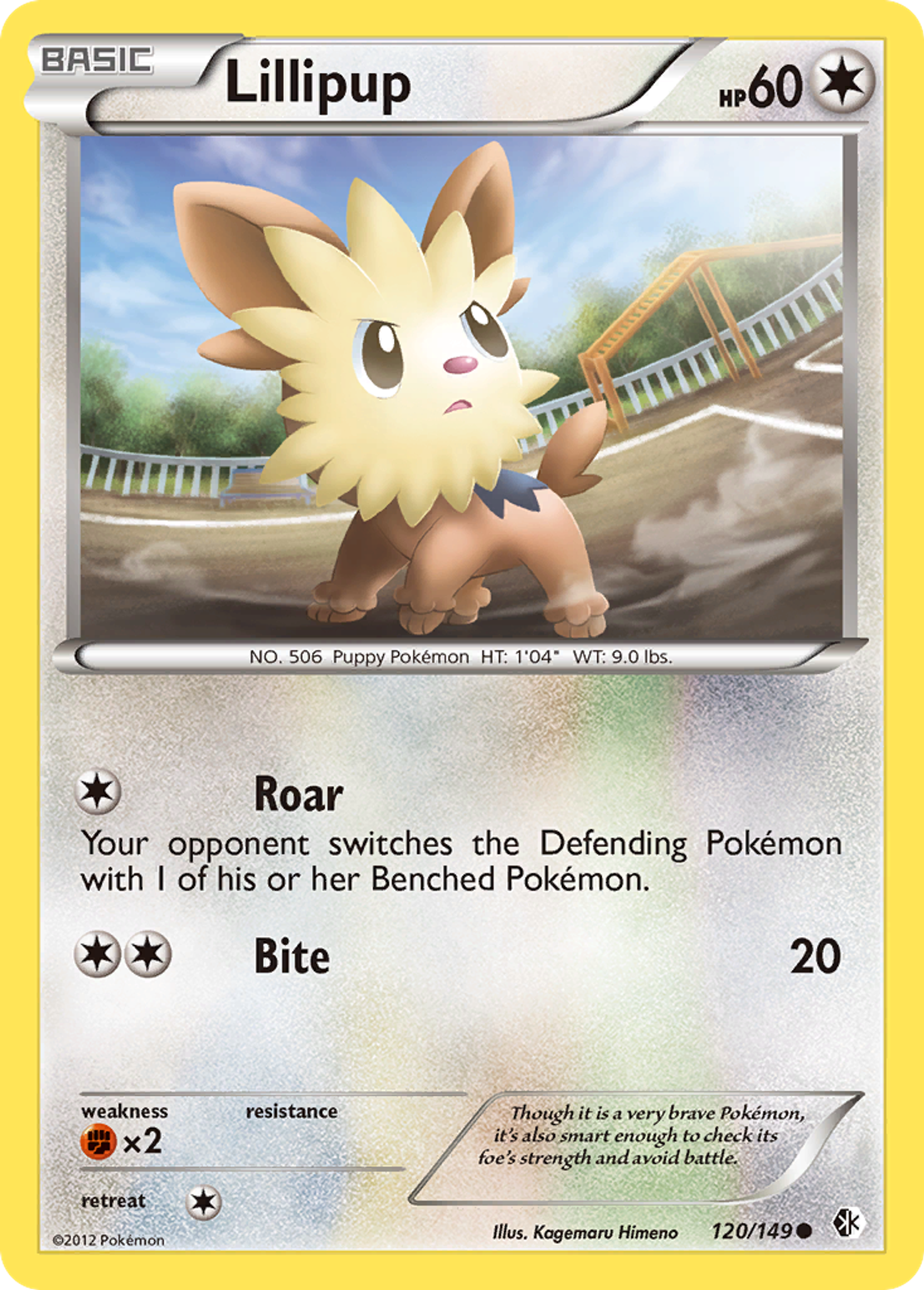 Lillipup — Boundaries Crossed — Pokemon