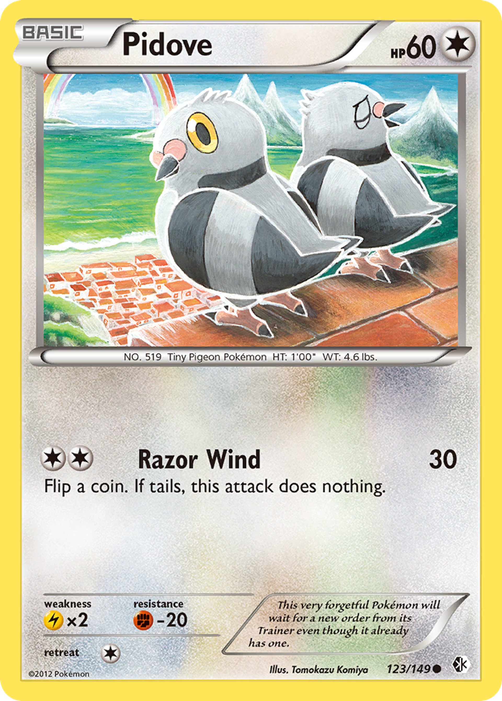 Pidove — Boundaries Crossed — Pokemon