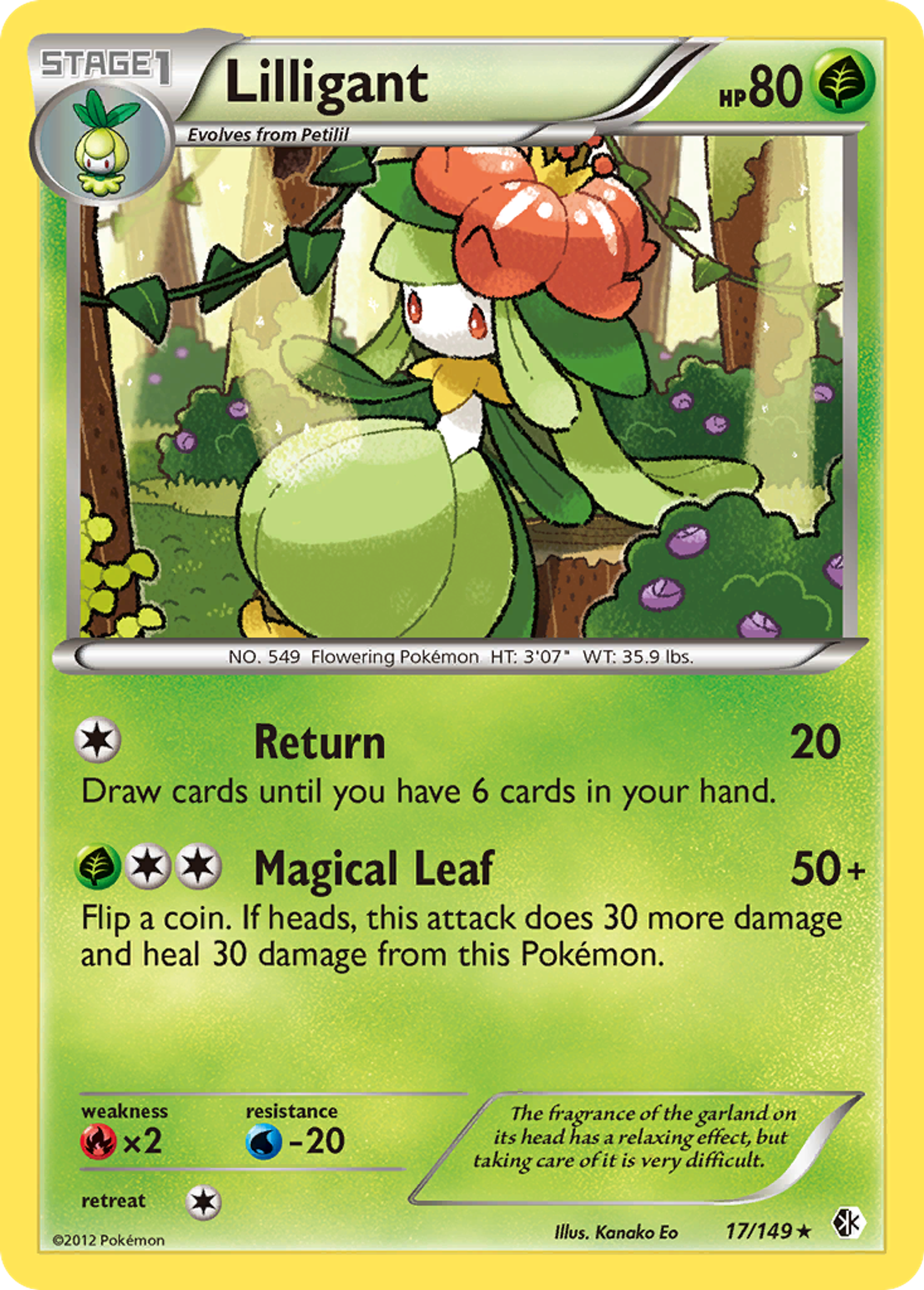 Lilligant — Boundaries Crossed — Pokemon