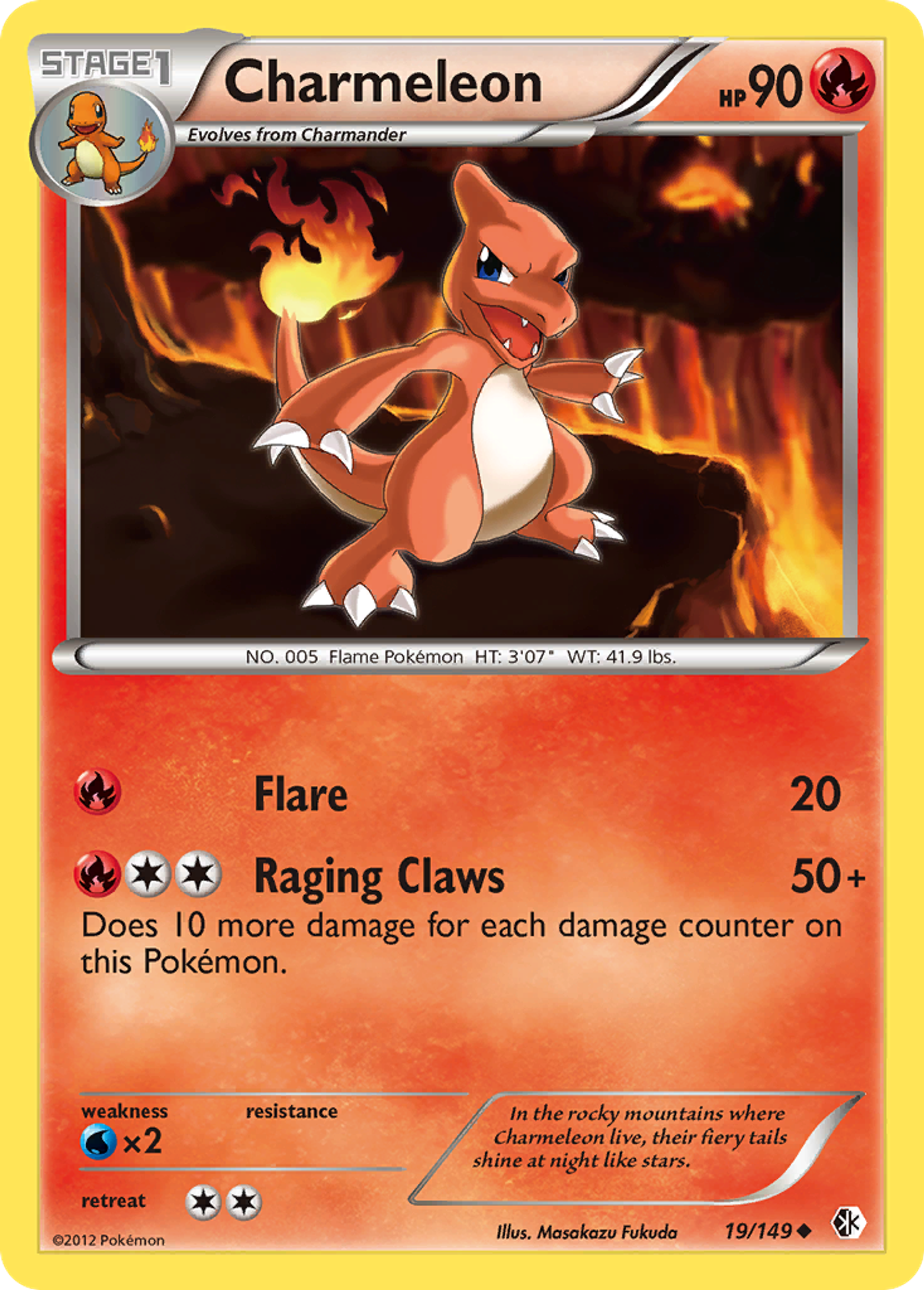 Charmeleon — Boundaries Crossed — Pokemon