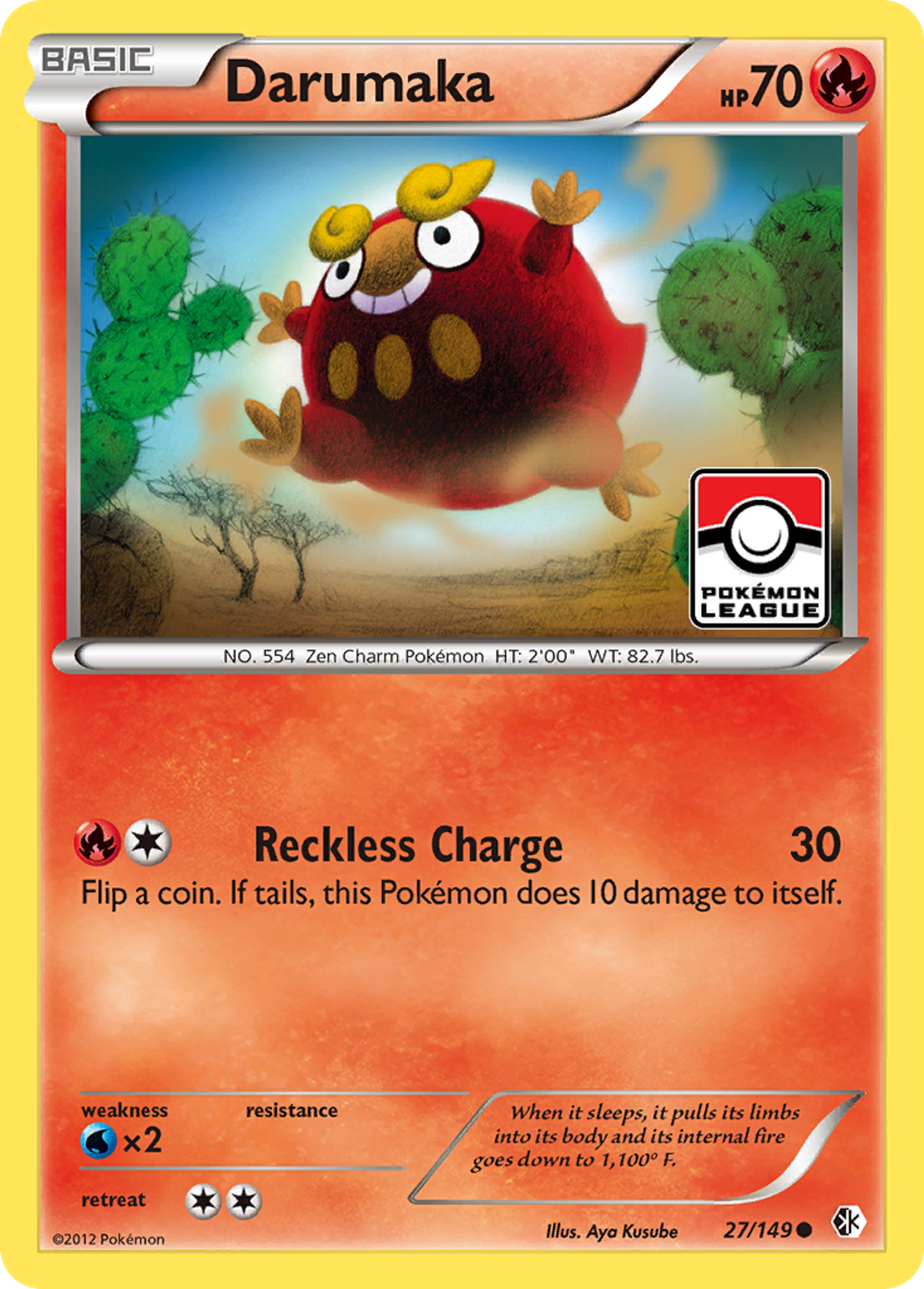 Darumaka — Boundaries Crossed — Pokemon
