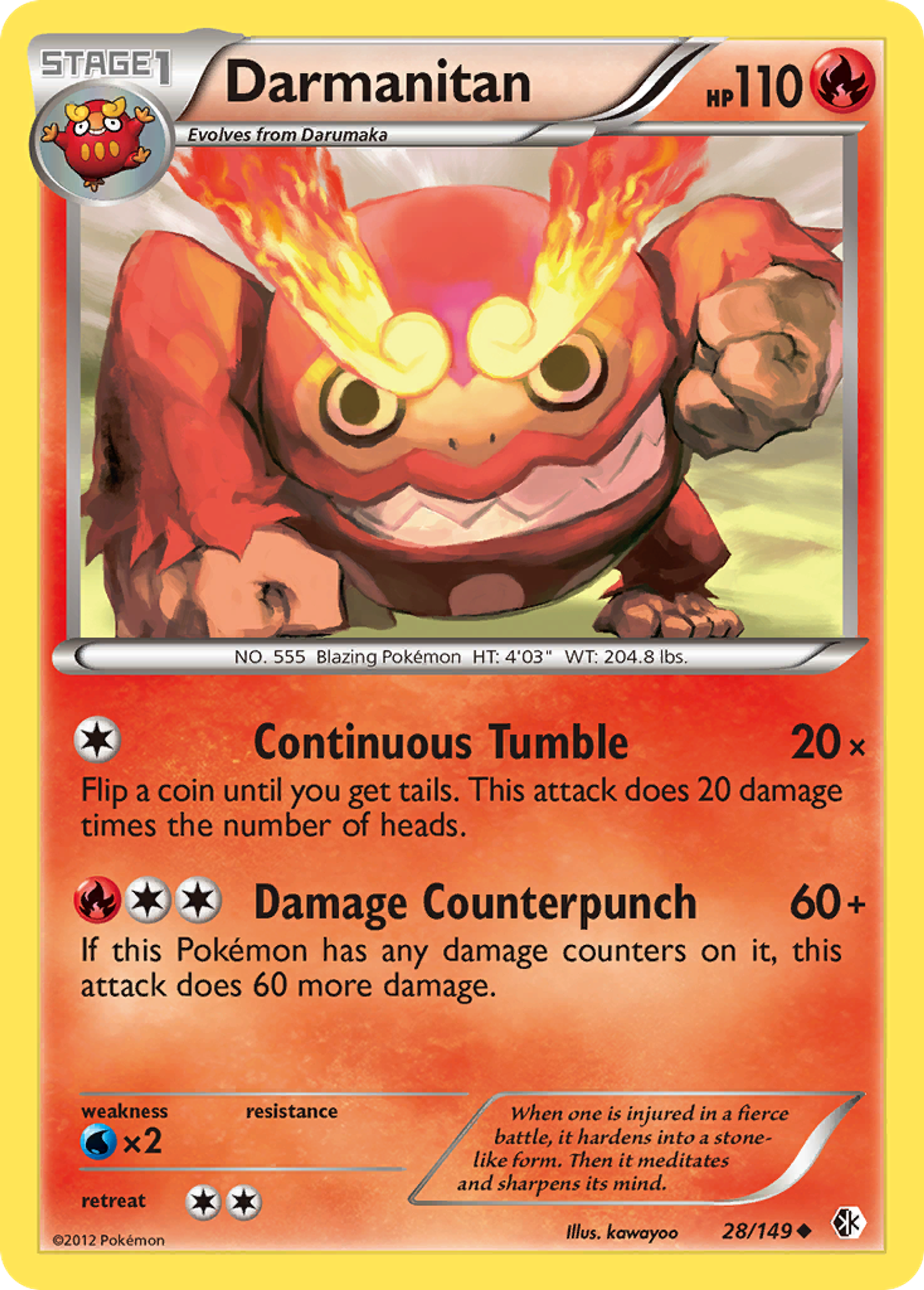 Darmanitan — Boundaries Crossed — Pokemon
