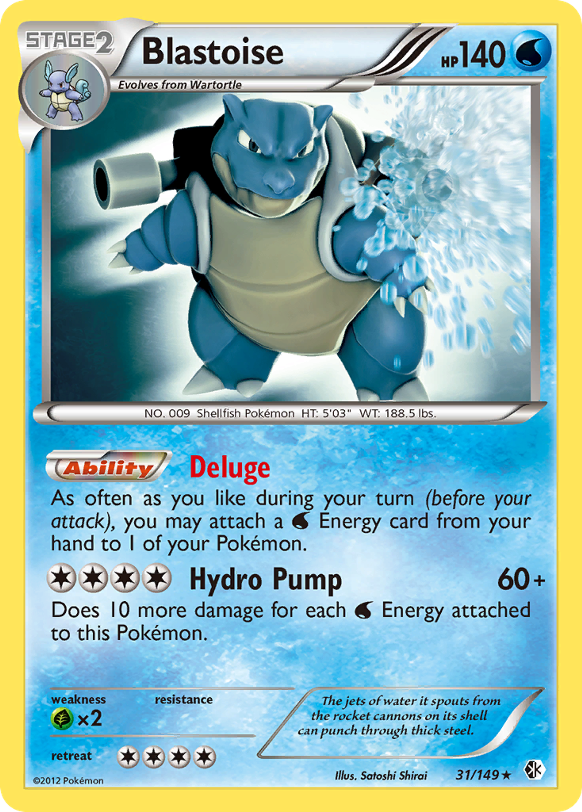 Blastoise — Boundaries Crossed — Pokemon