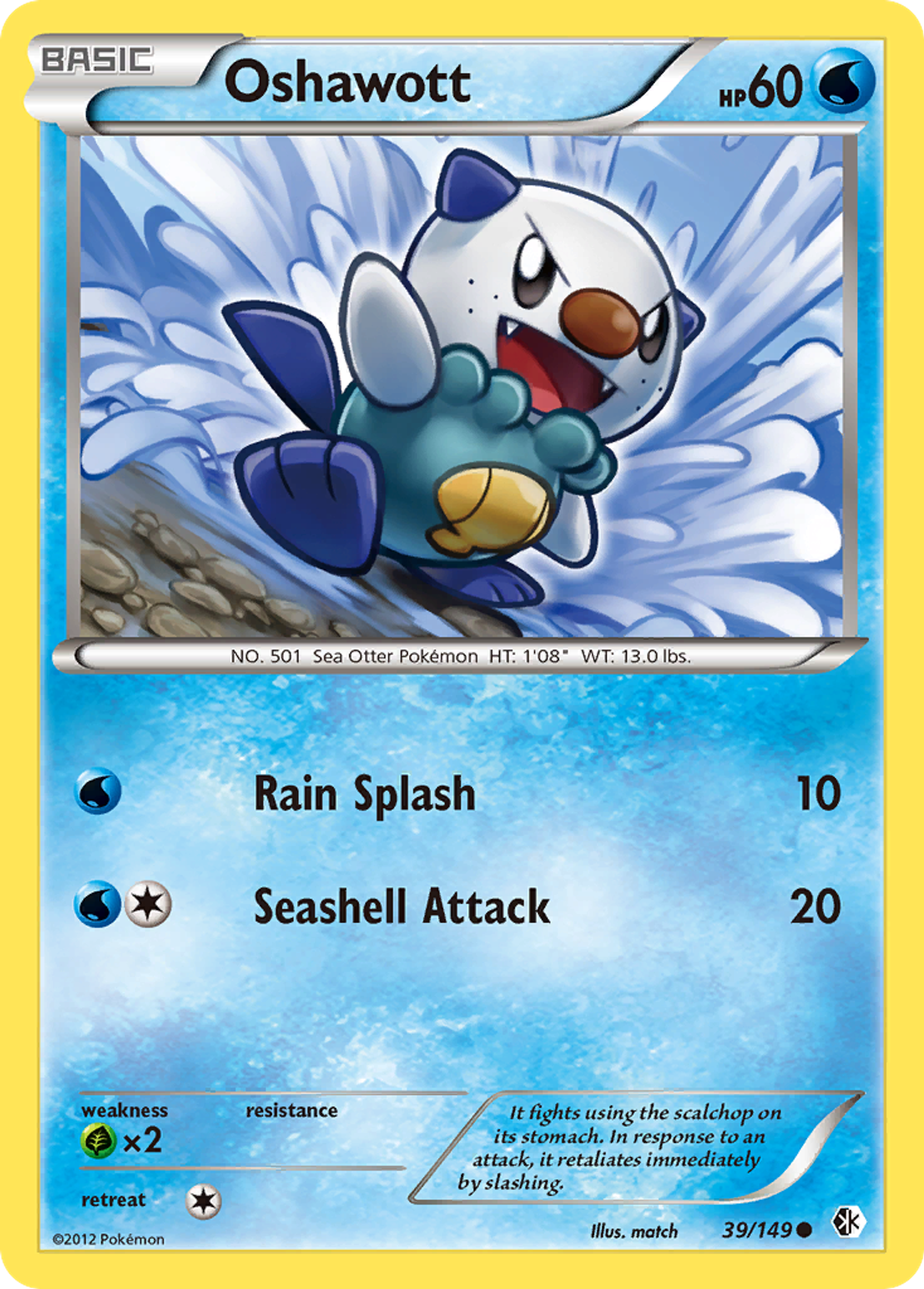 Oshawott — Boundaries Crossed — Pokémon