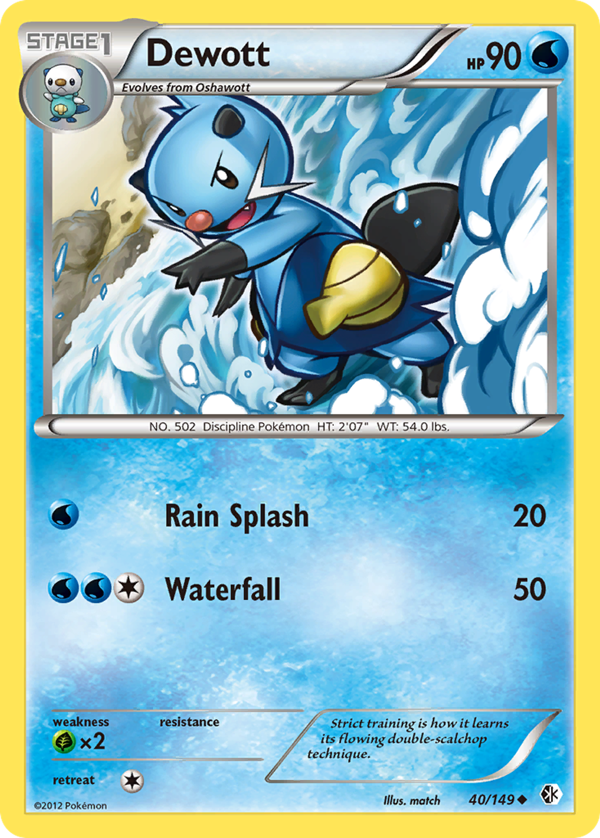 Dewott — Boundaries Crossed — Pokémon