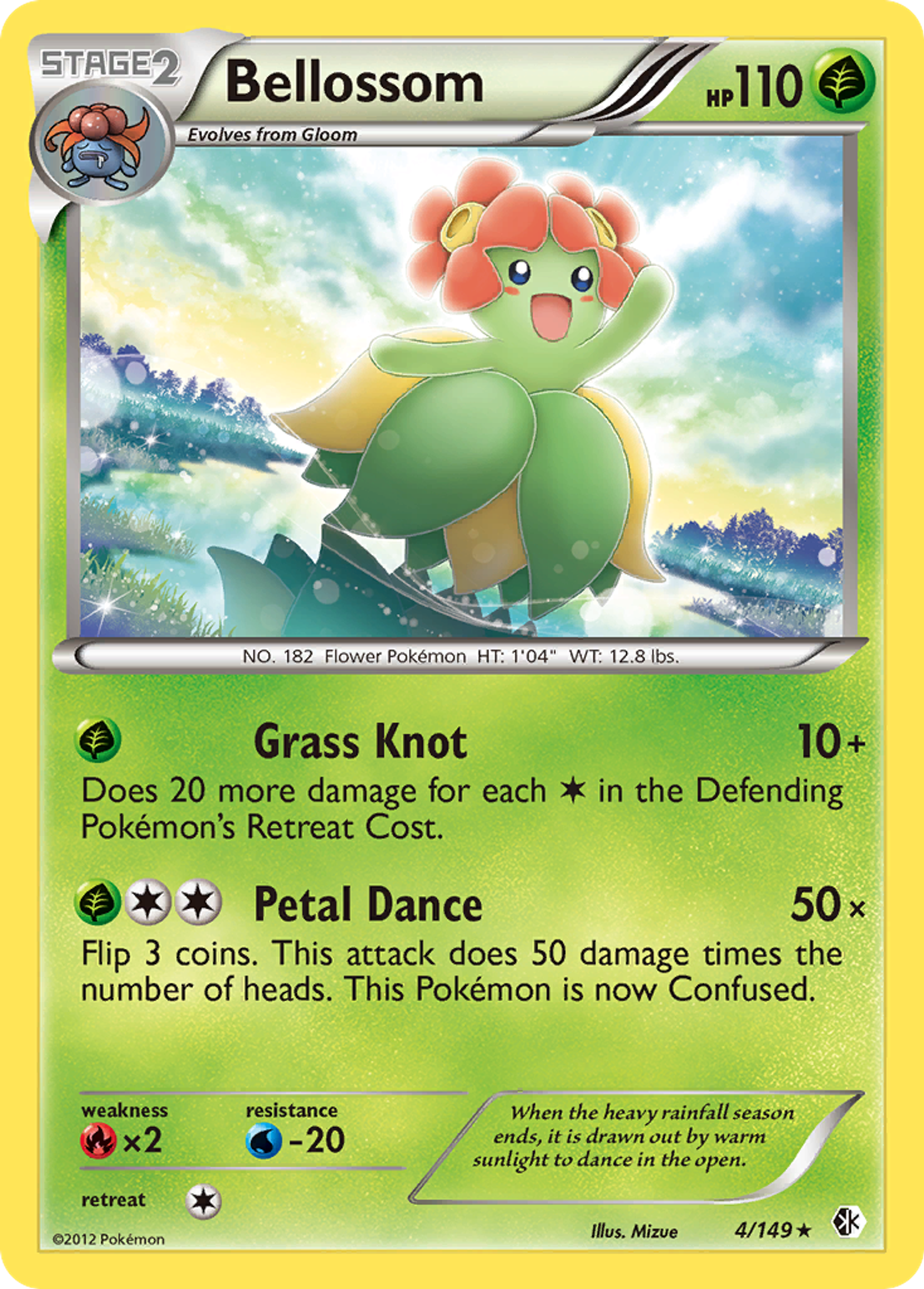 Bellossom — Boundaries Crossed — Pokemon