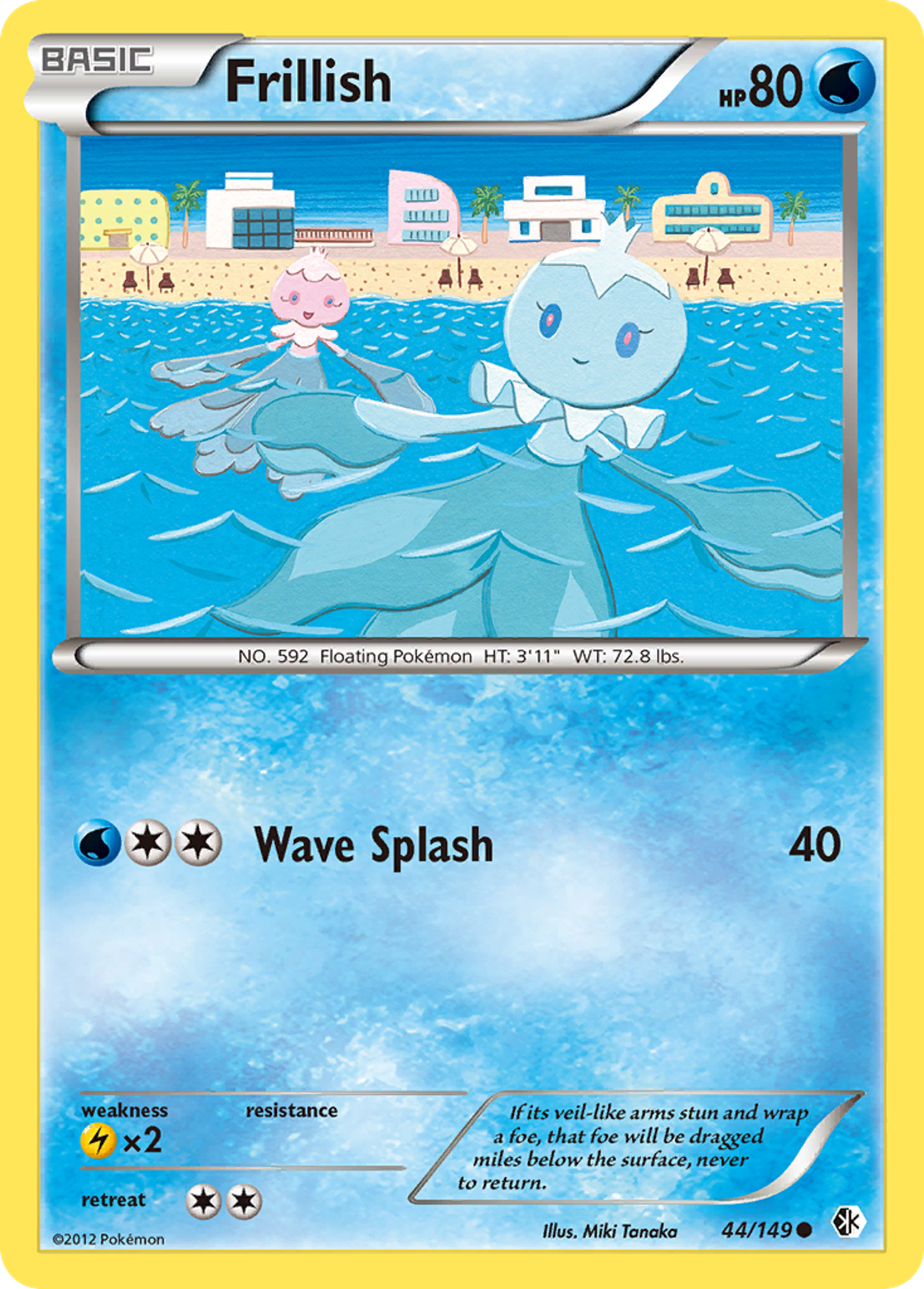Frillish — Boundaries Crossed — Pokemon