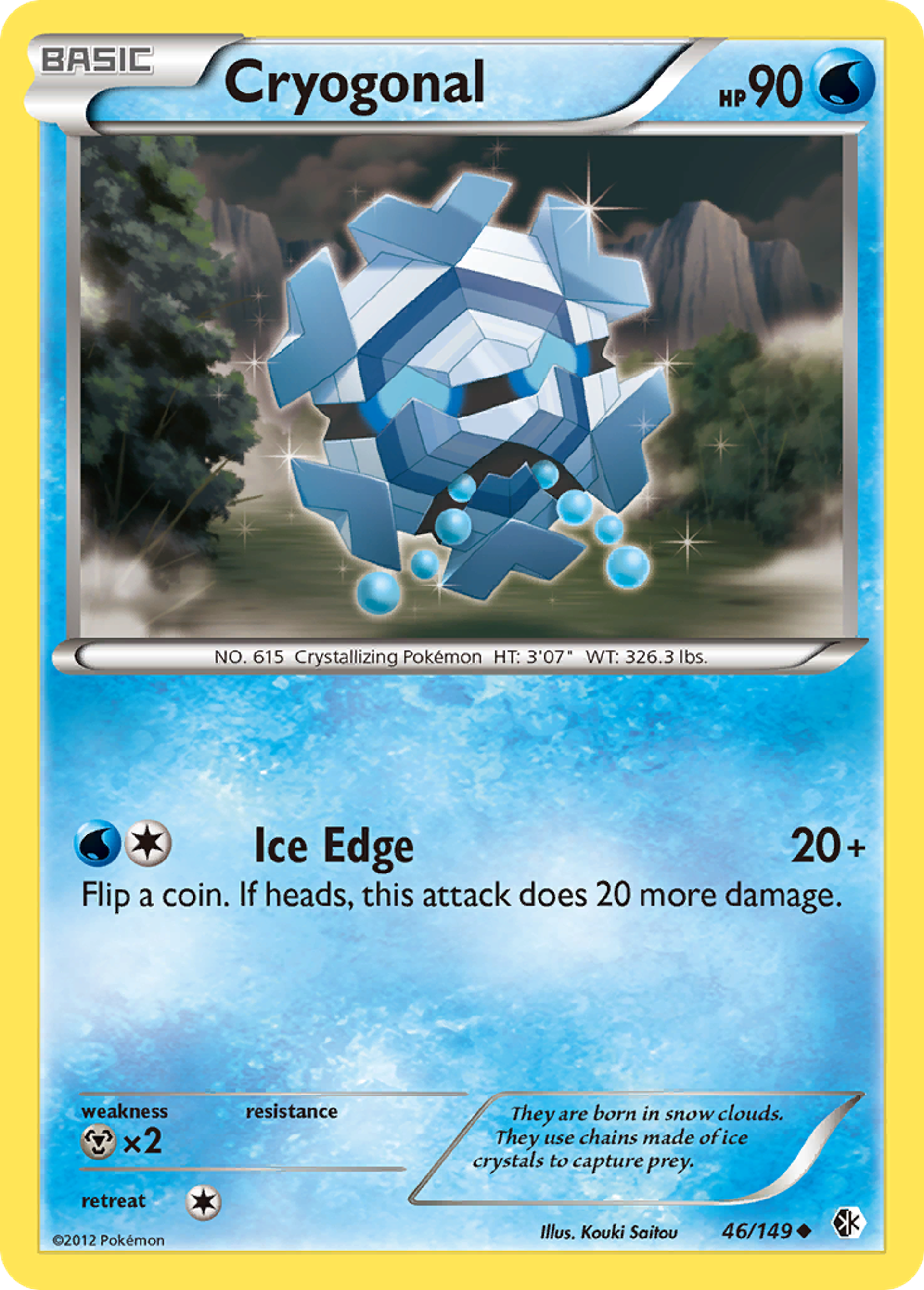 Cryogonal — Boundaries Crossed — Pokémon
