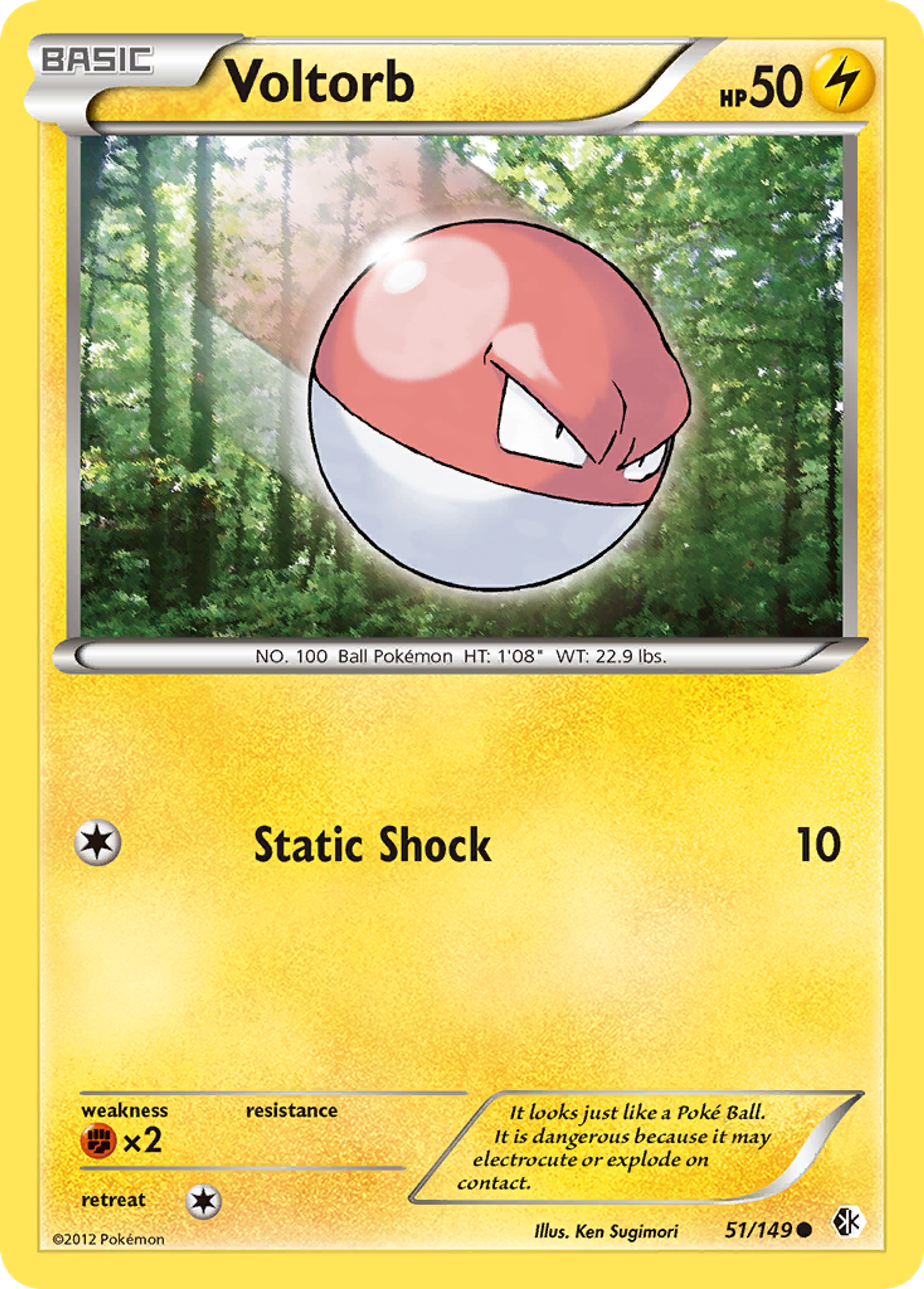 Voltorb — Boundaries Crossed — Pokemon