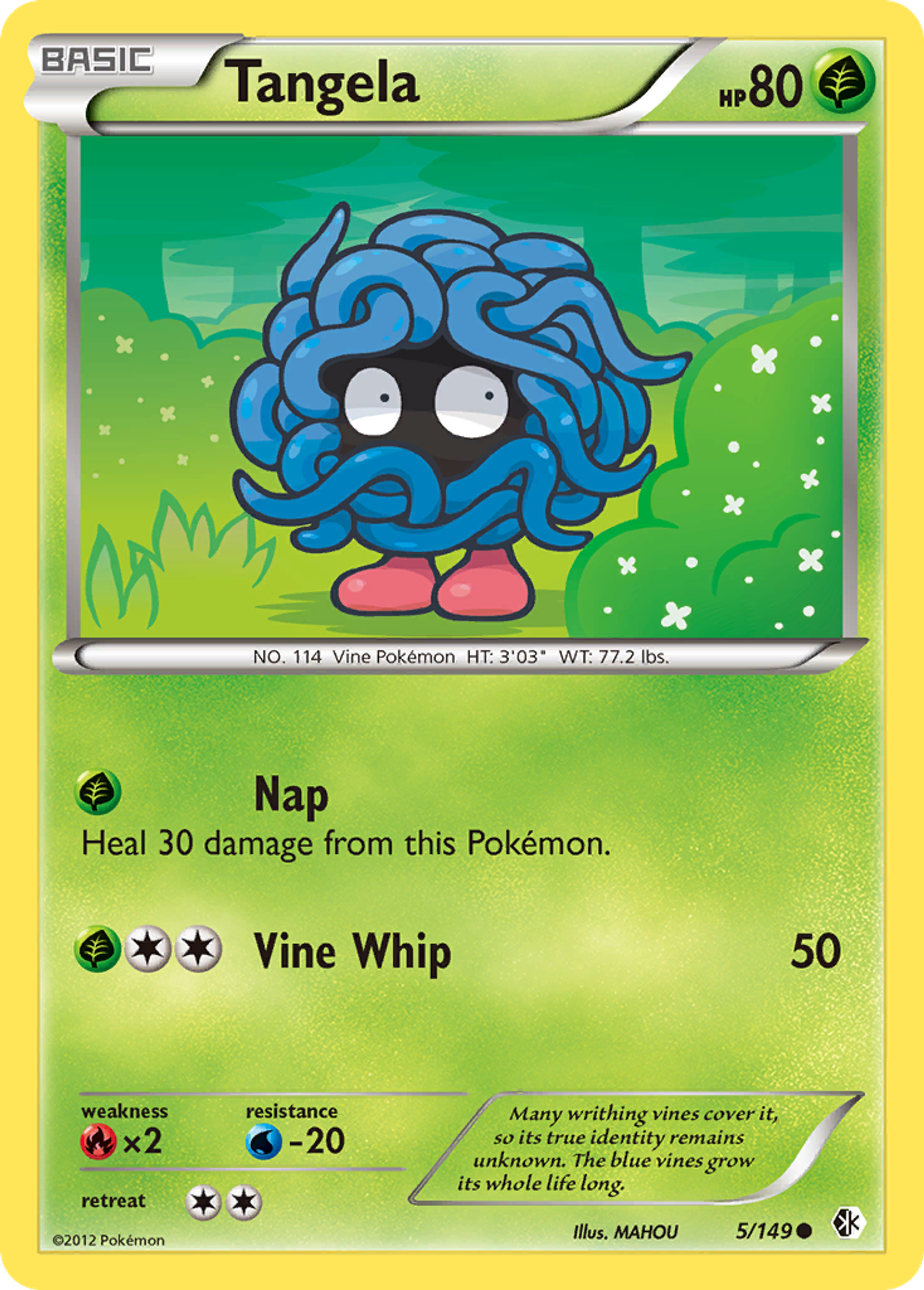 Tangela — Boundaries Crossed — Pokemon