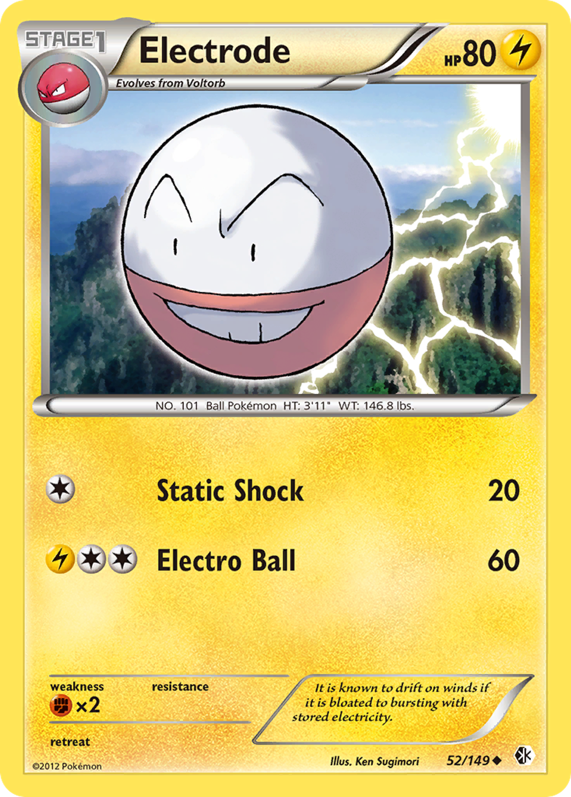 Electrode — Boundaries Crossed — Pokemon
