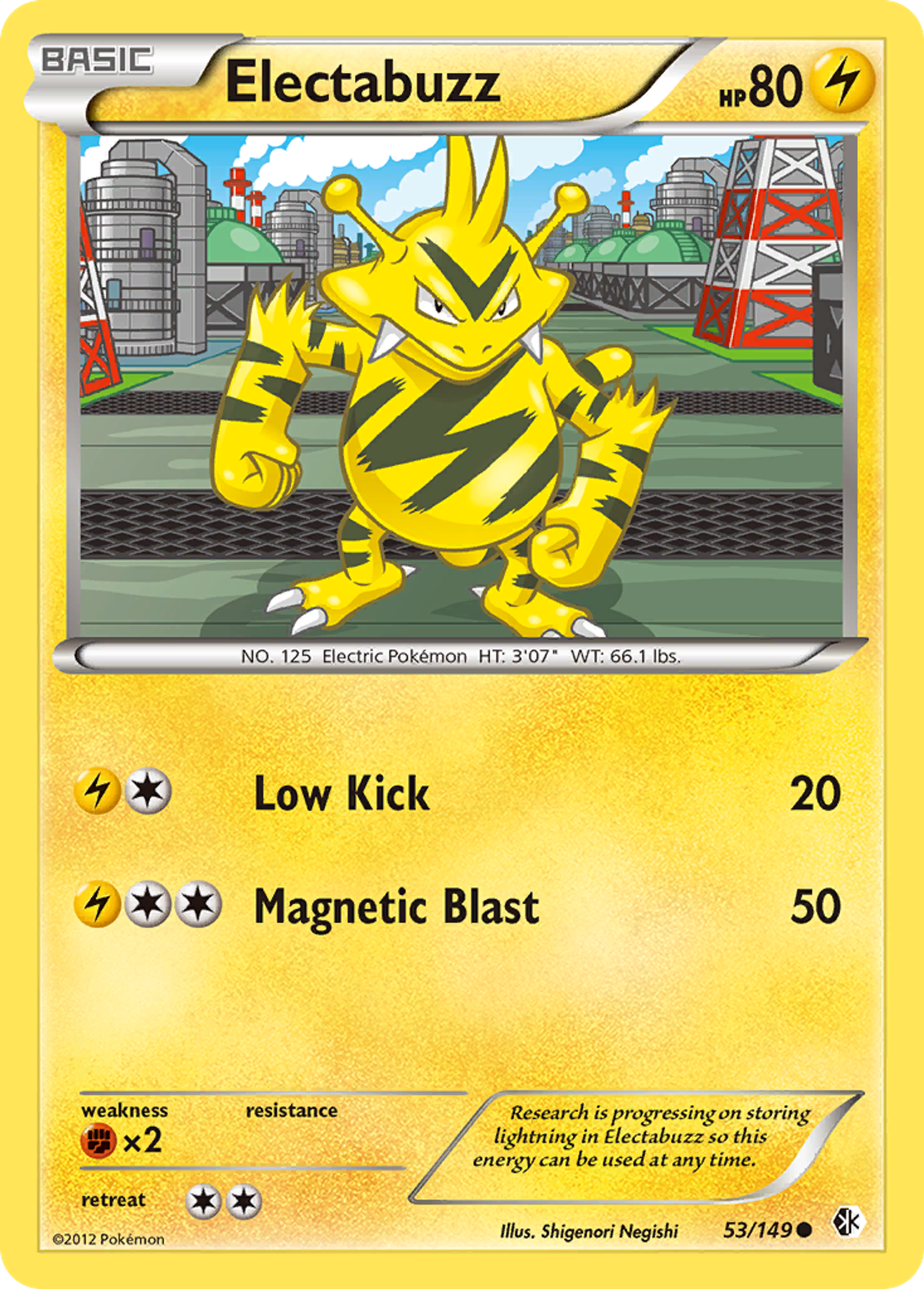 Electabuzz — Boundaries Crossed — Pokemon