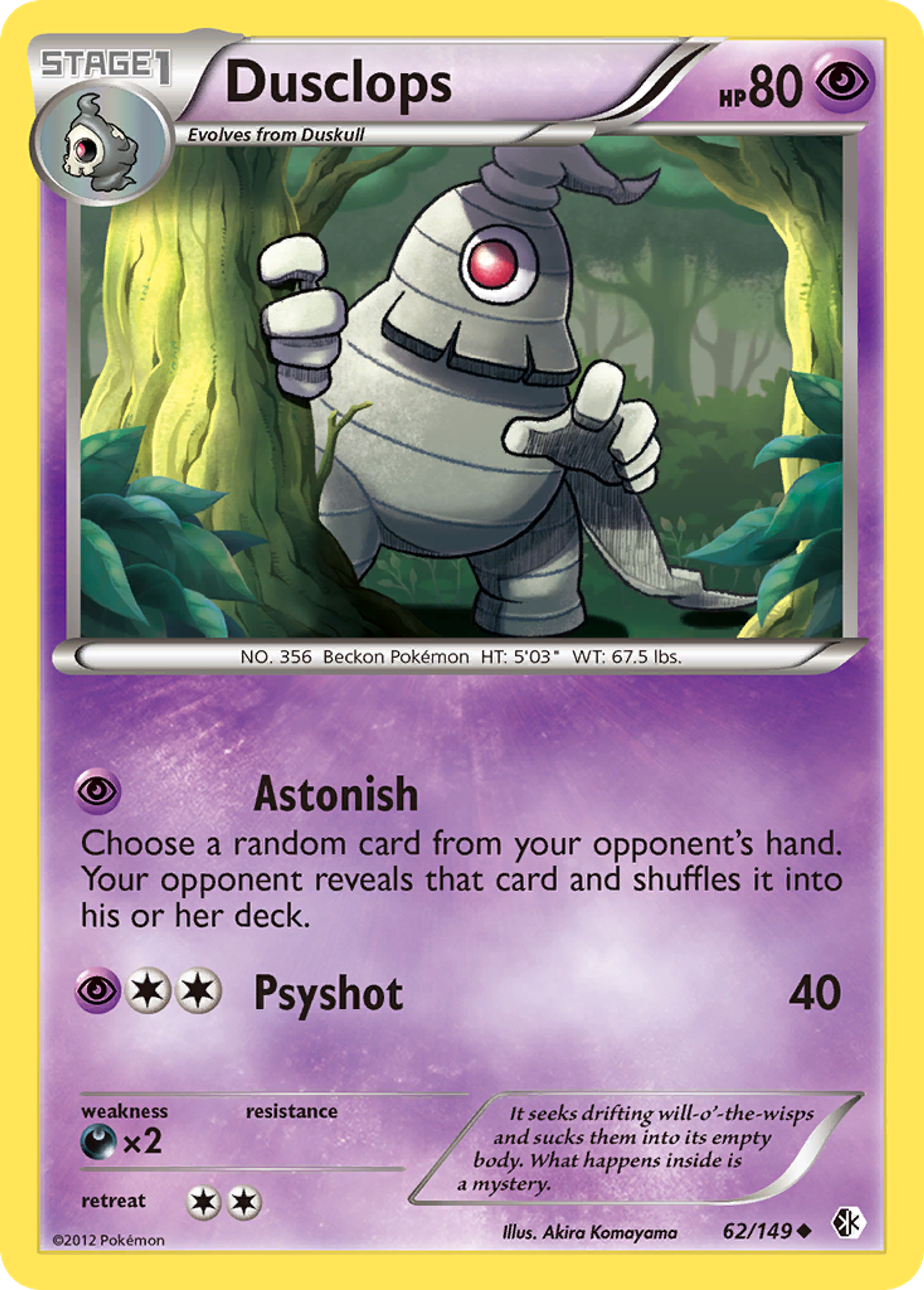 Dusclops — Boundaries Crossed — Pokemon