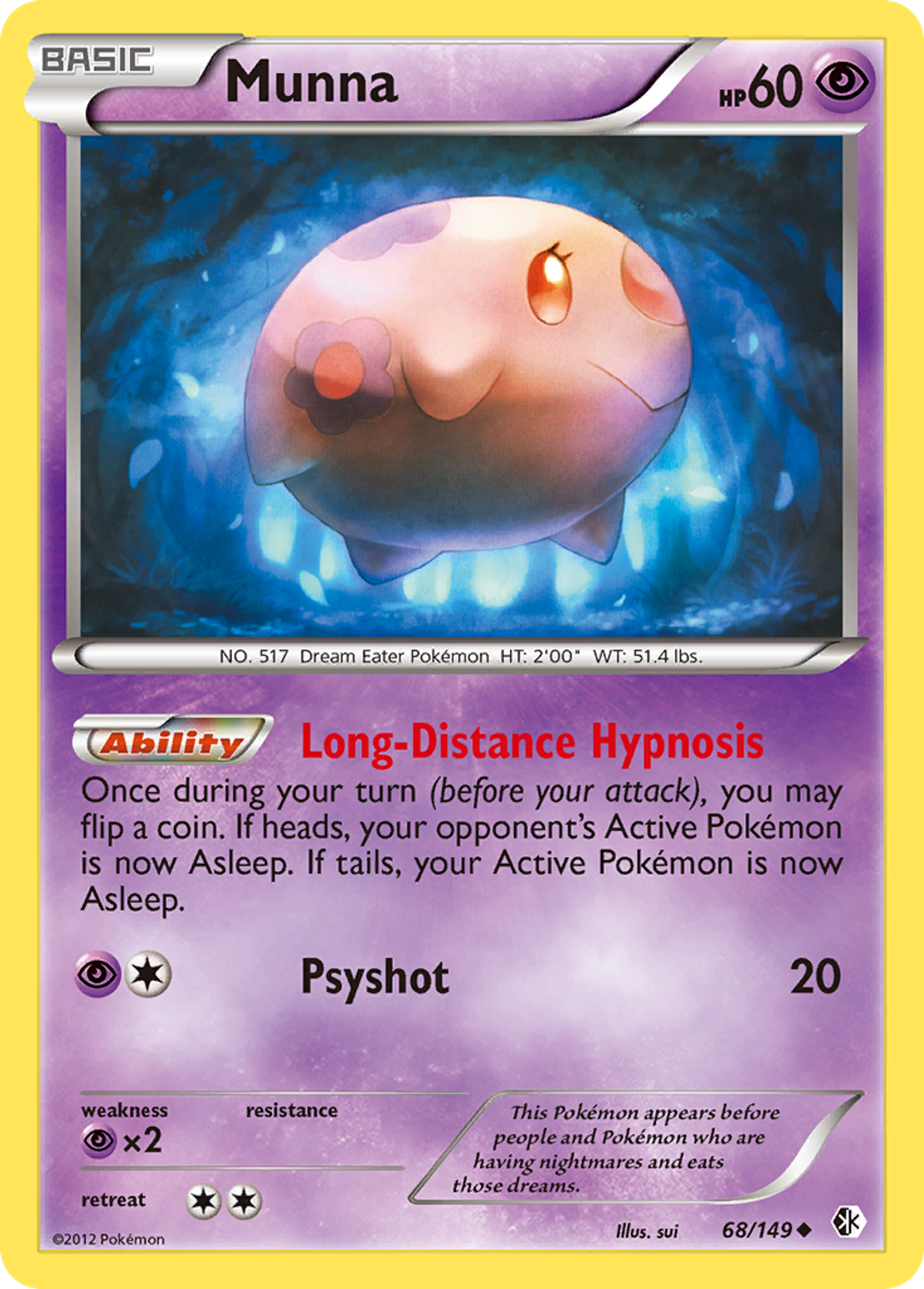 Munna — Boundaries Crossed — Pokemon