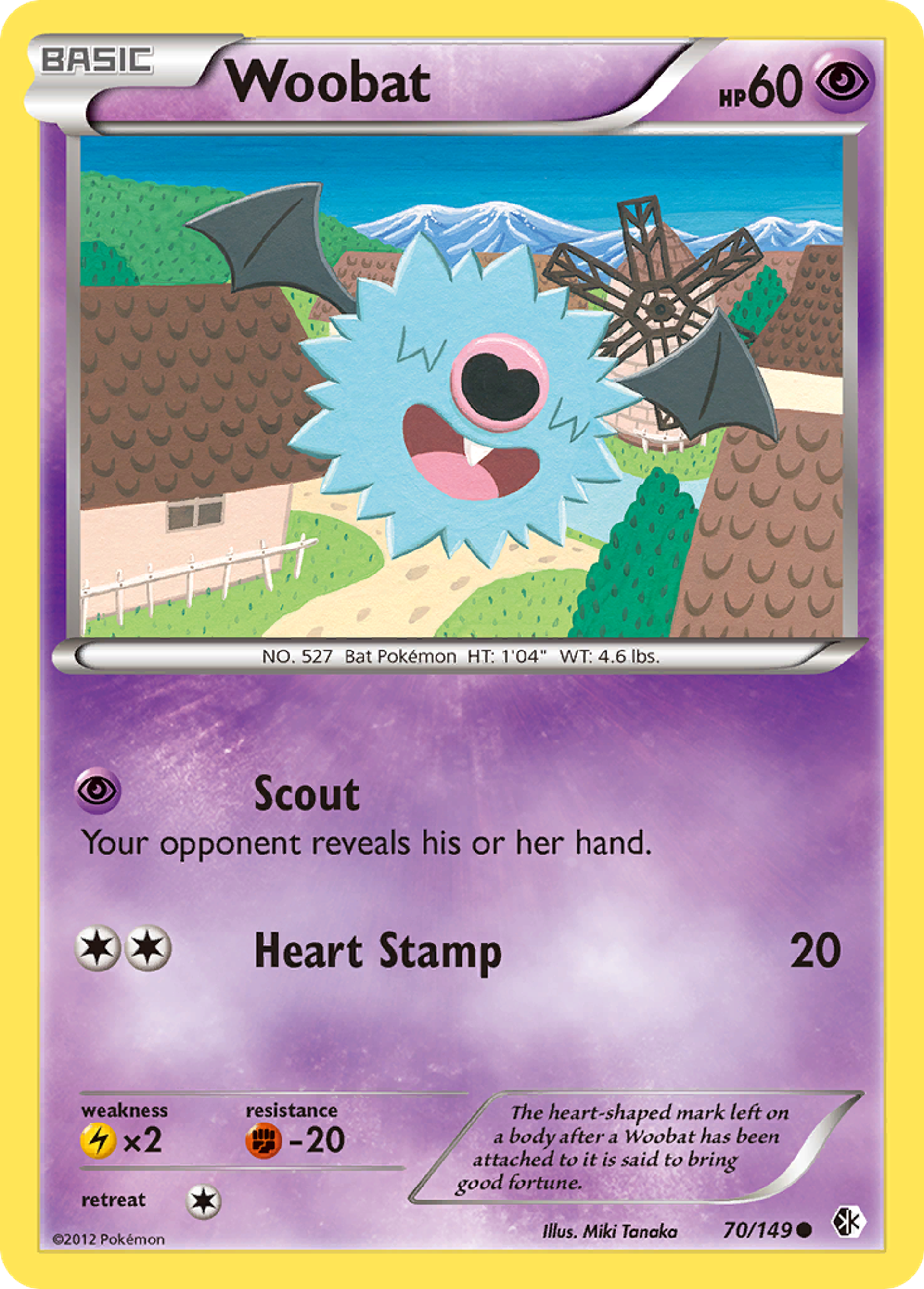 Woobat — Boundaries Crossed — Pokemon