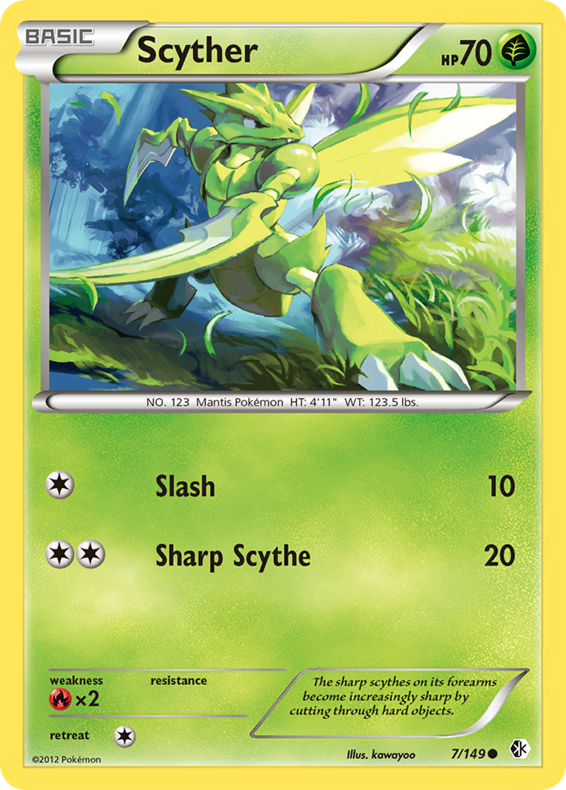 Scyther — Boundaries Crossed — Pokemon