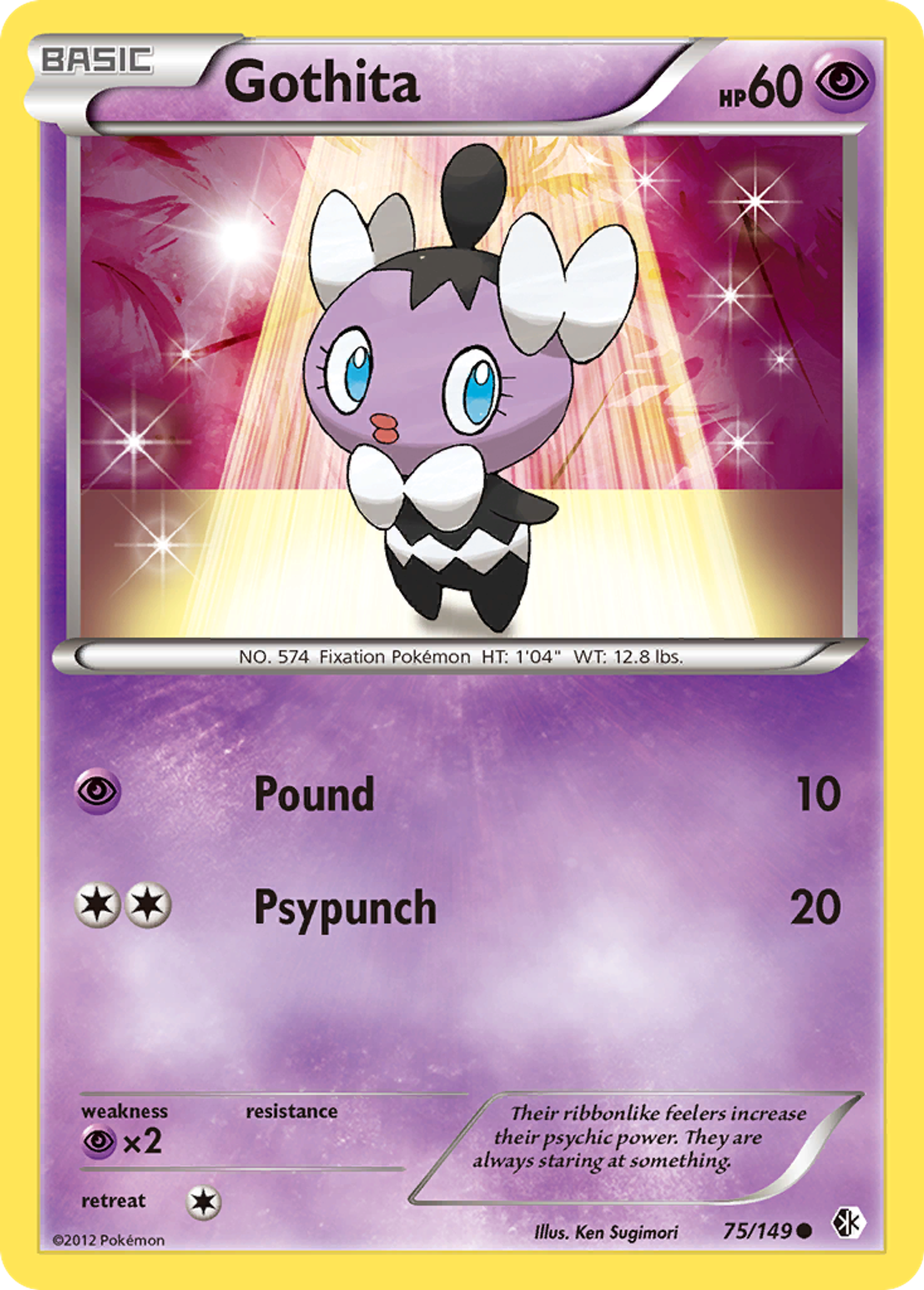 Gothita — Boundaries Crossed — Pokemon