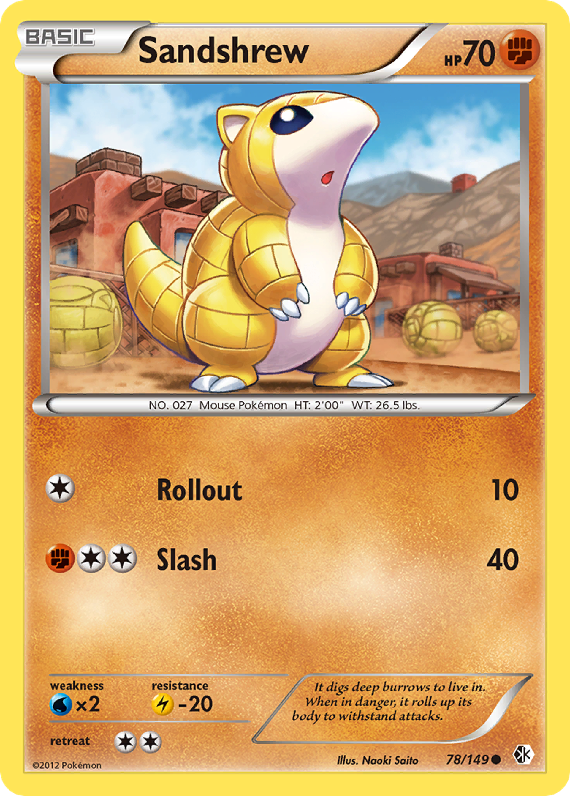 Sandshrew — Boundaries Crossed — Pokemon