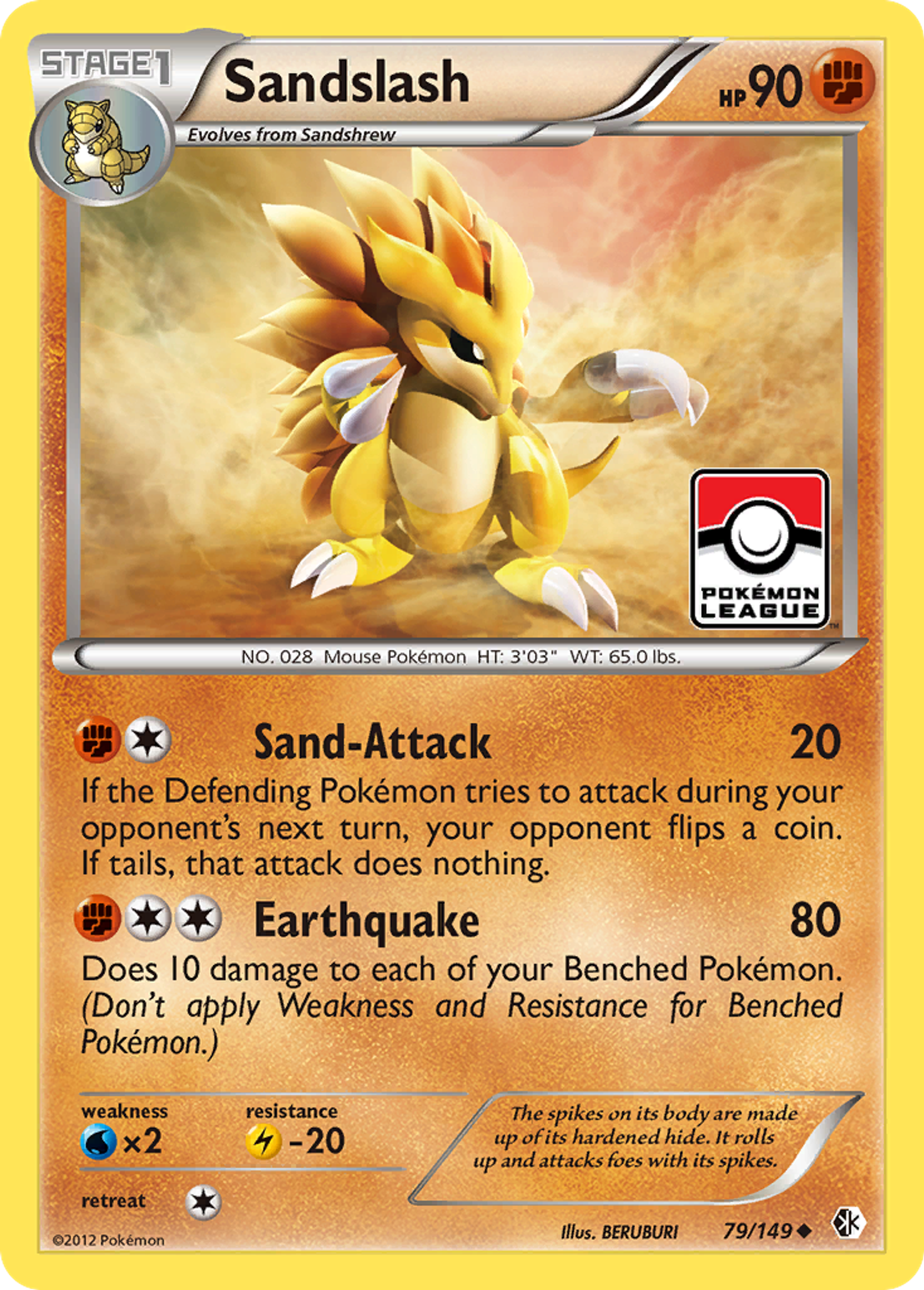 Sandslash — Boundaries Crossed — Pokemon