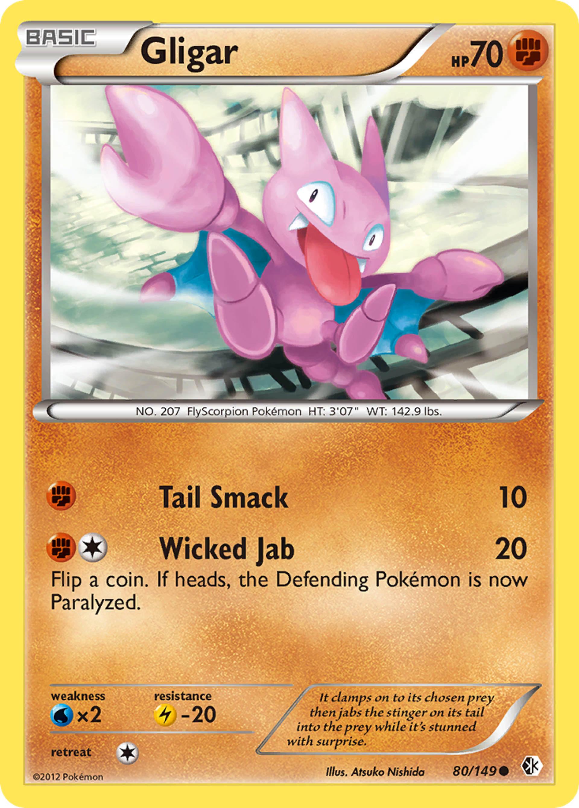 Gligar — Boundaries Crossed — Pokemon