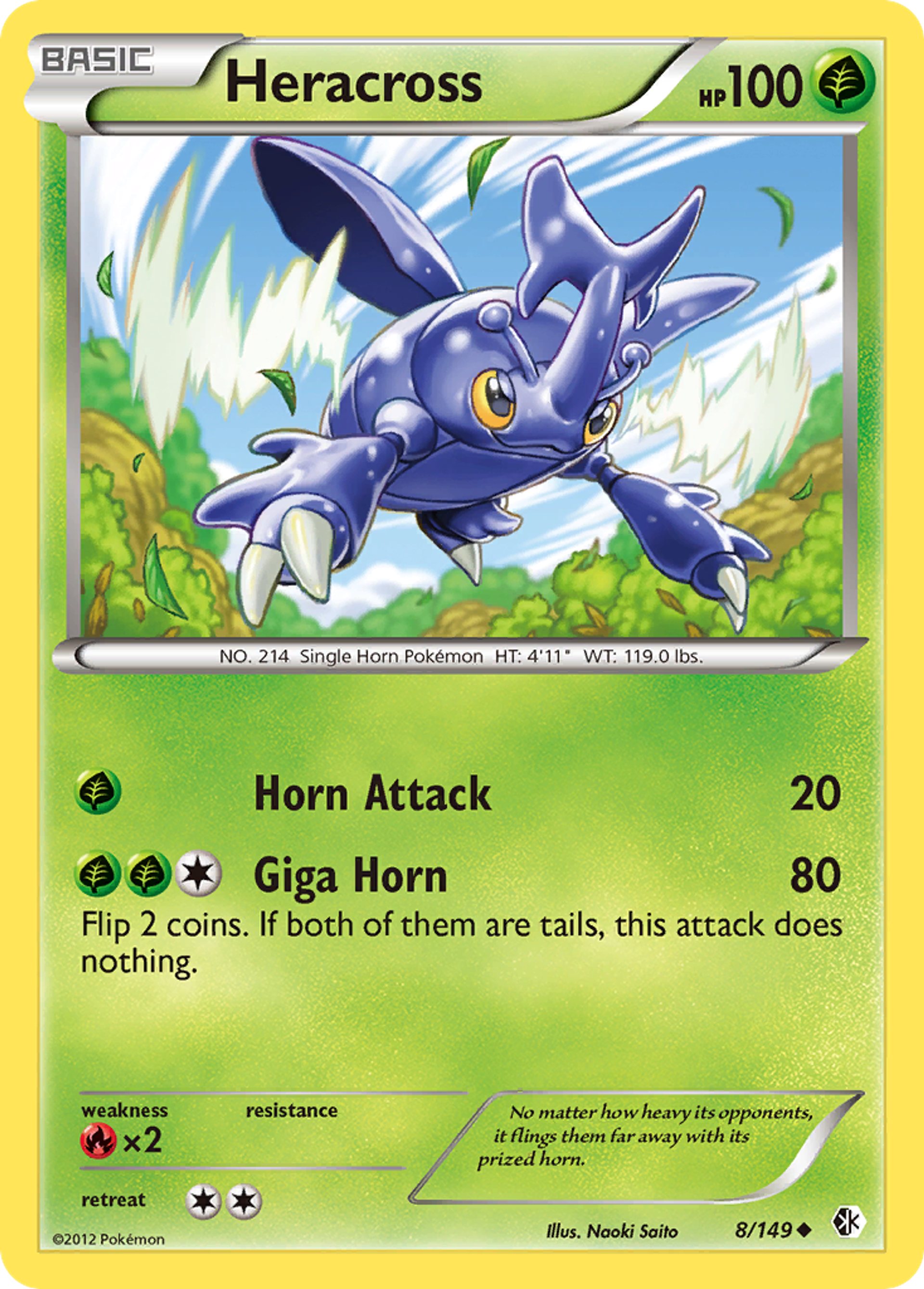 Heracross — Boundaries Crossed — Pokemon