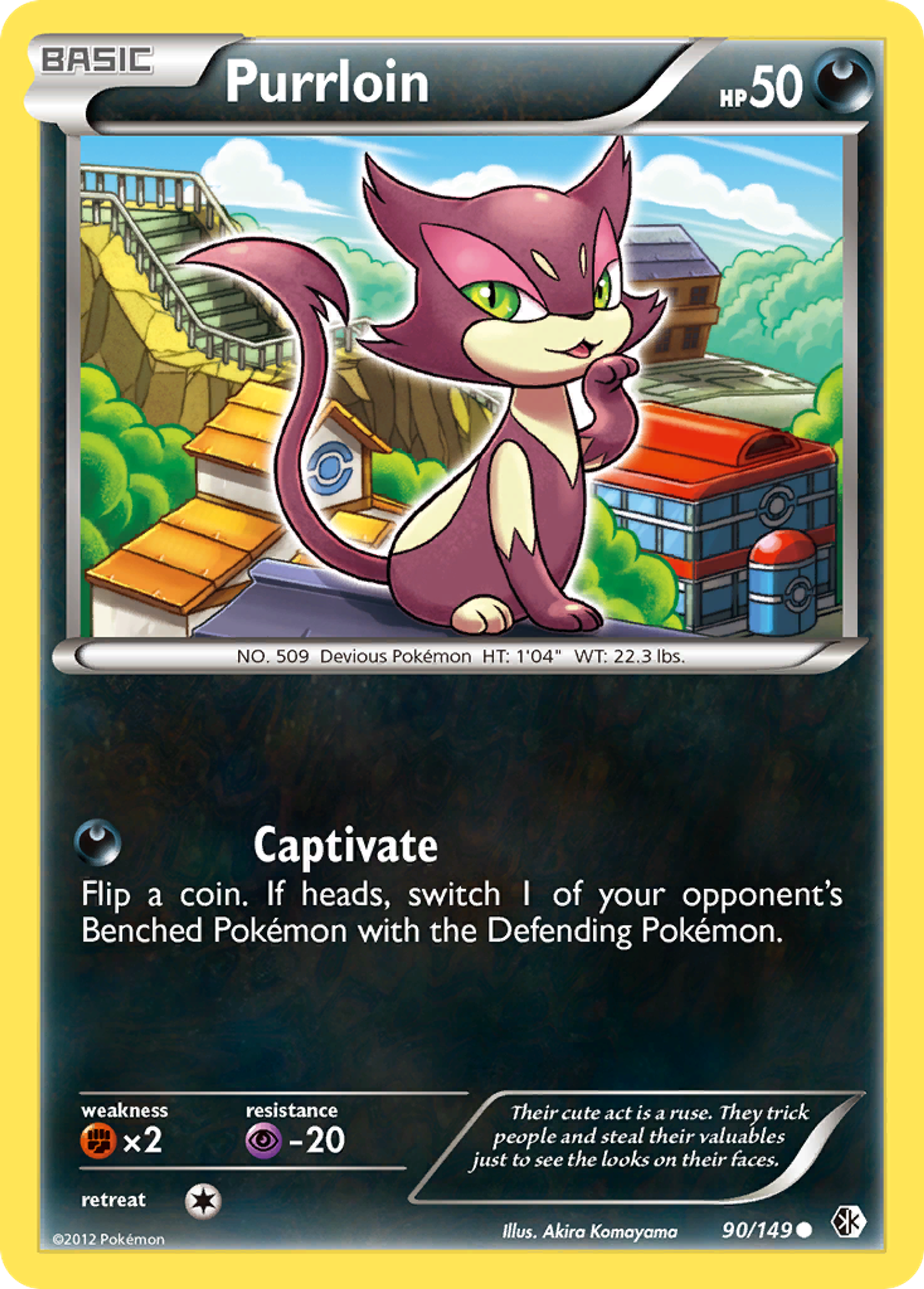 Purrloin — Boundaries Crossed — Pokemon