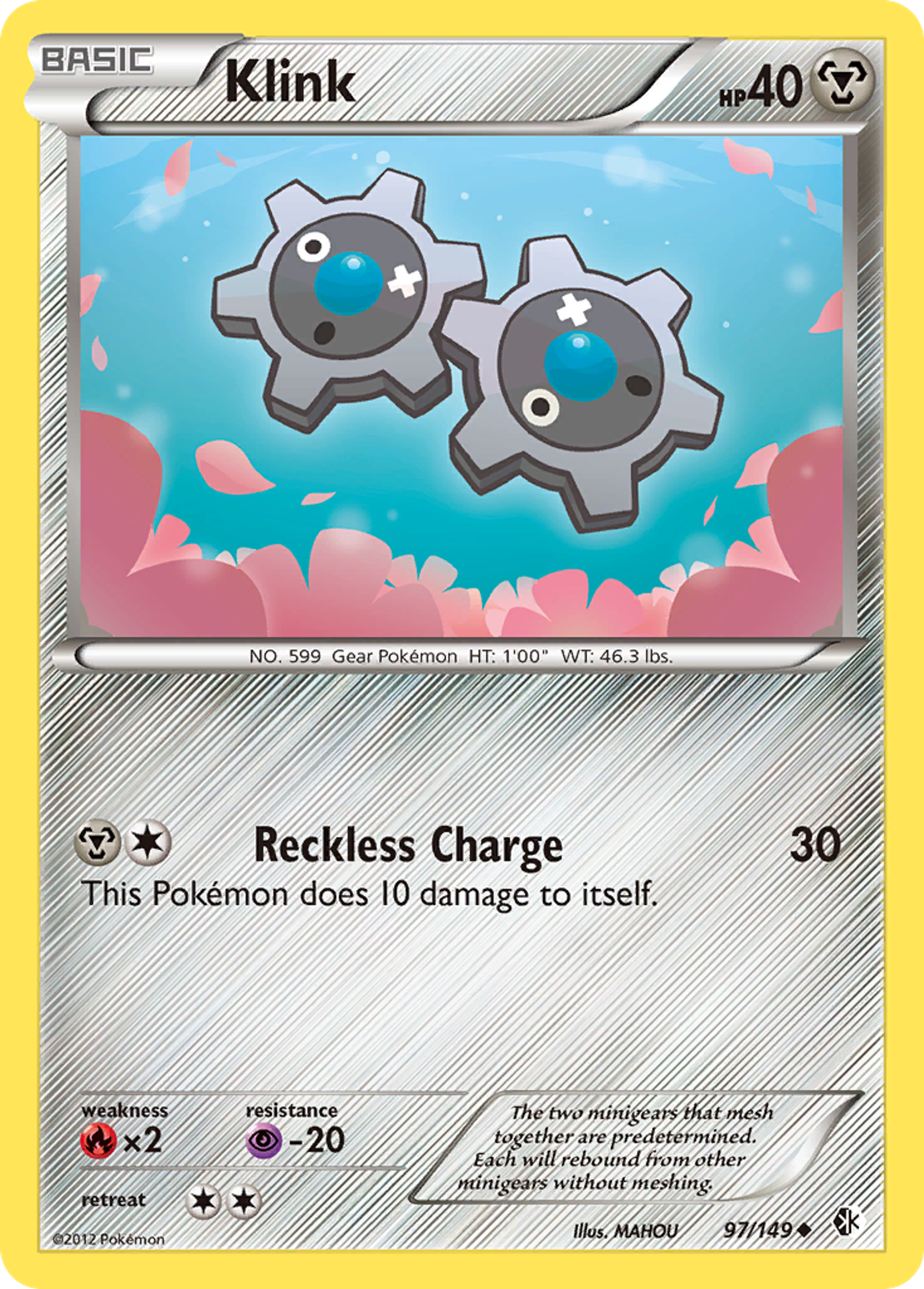 Klink — Boundaries Crossed — Pokemon