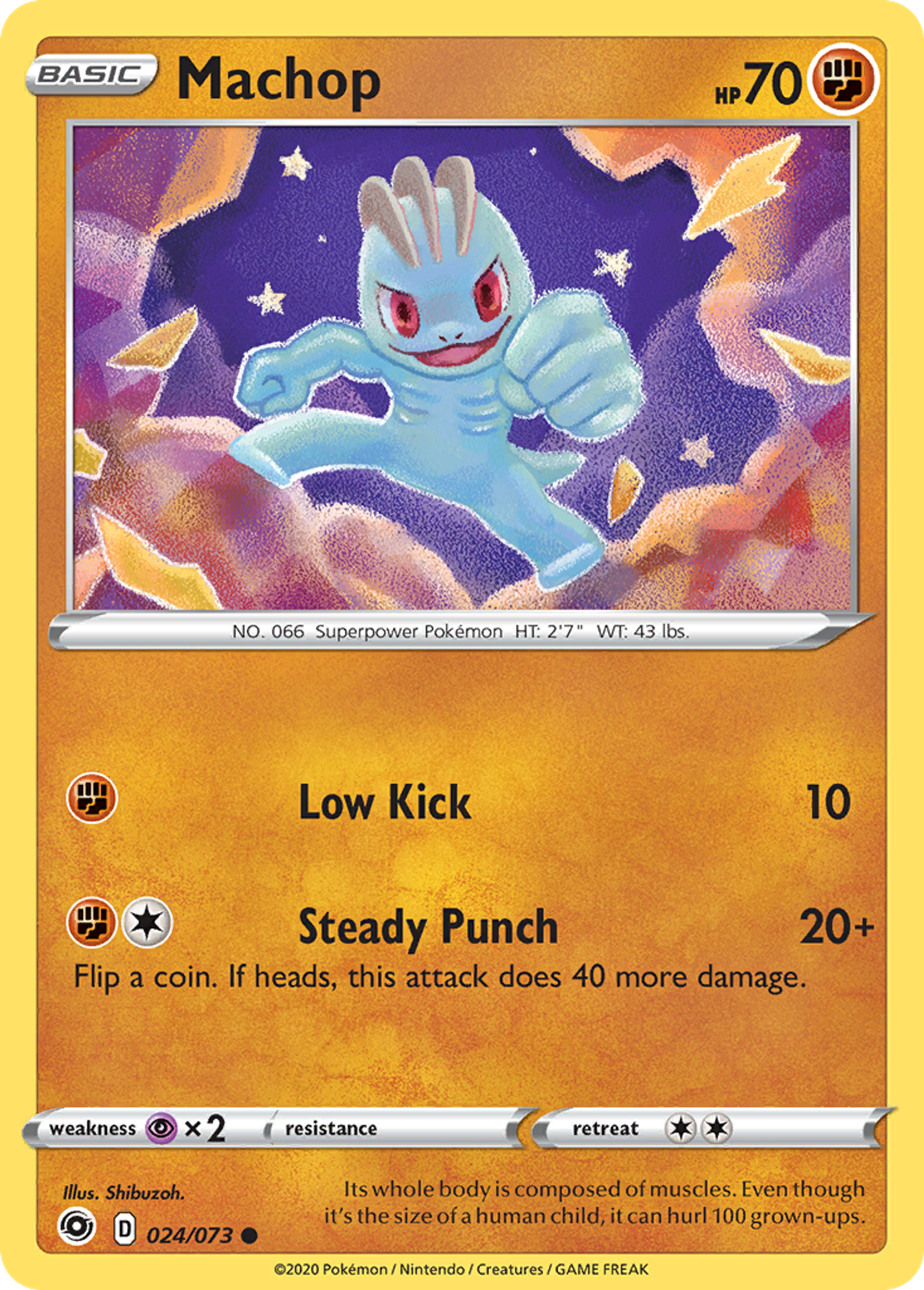 Machop — Champion's Path — Pokémon
