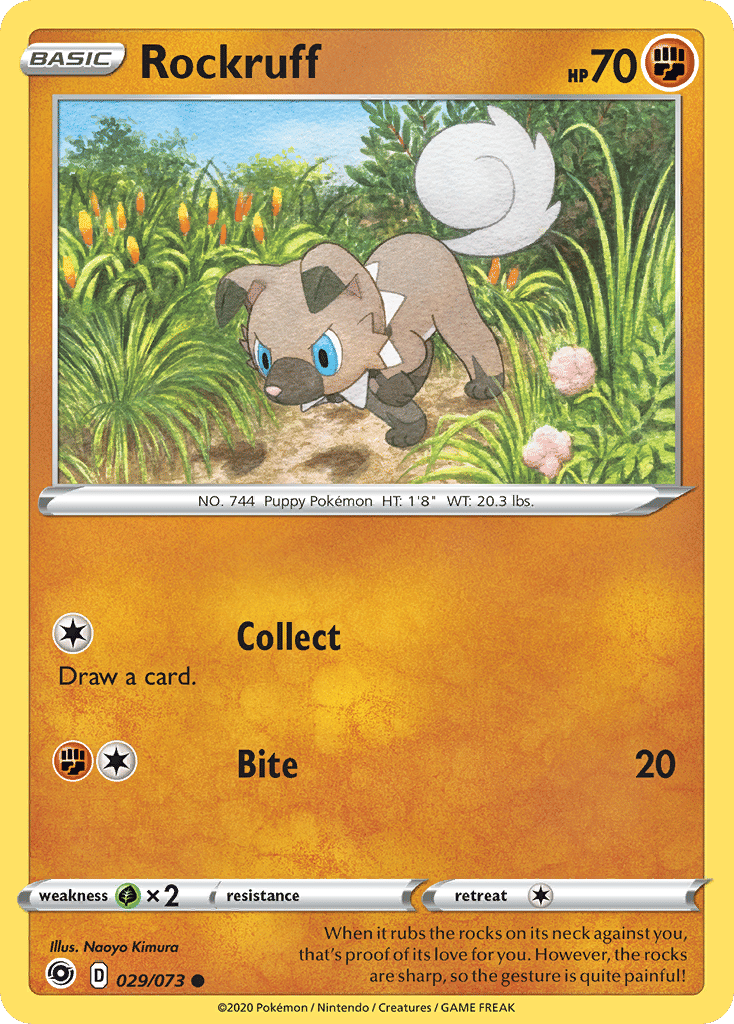 Rockruff — Champion's Path — Pokemon