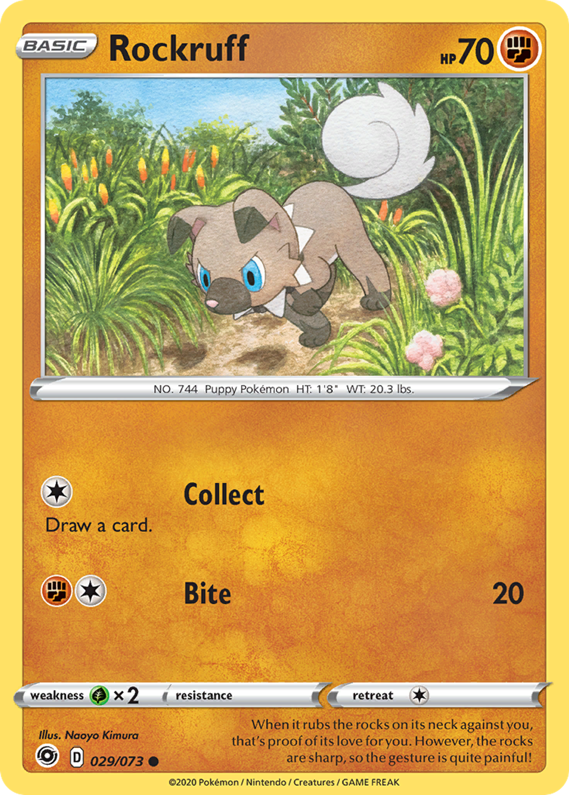 Rockruff — Champion's Path — Pokémon