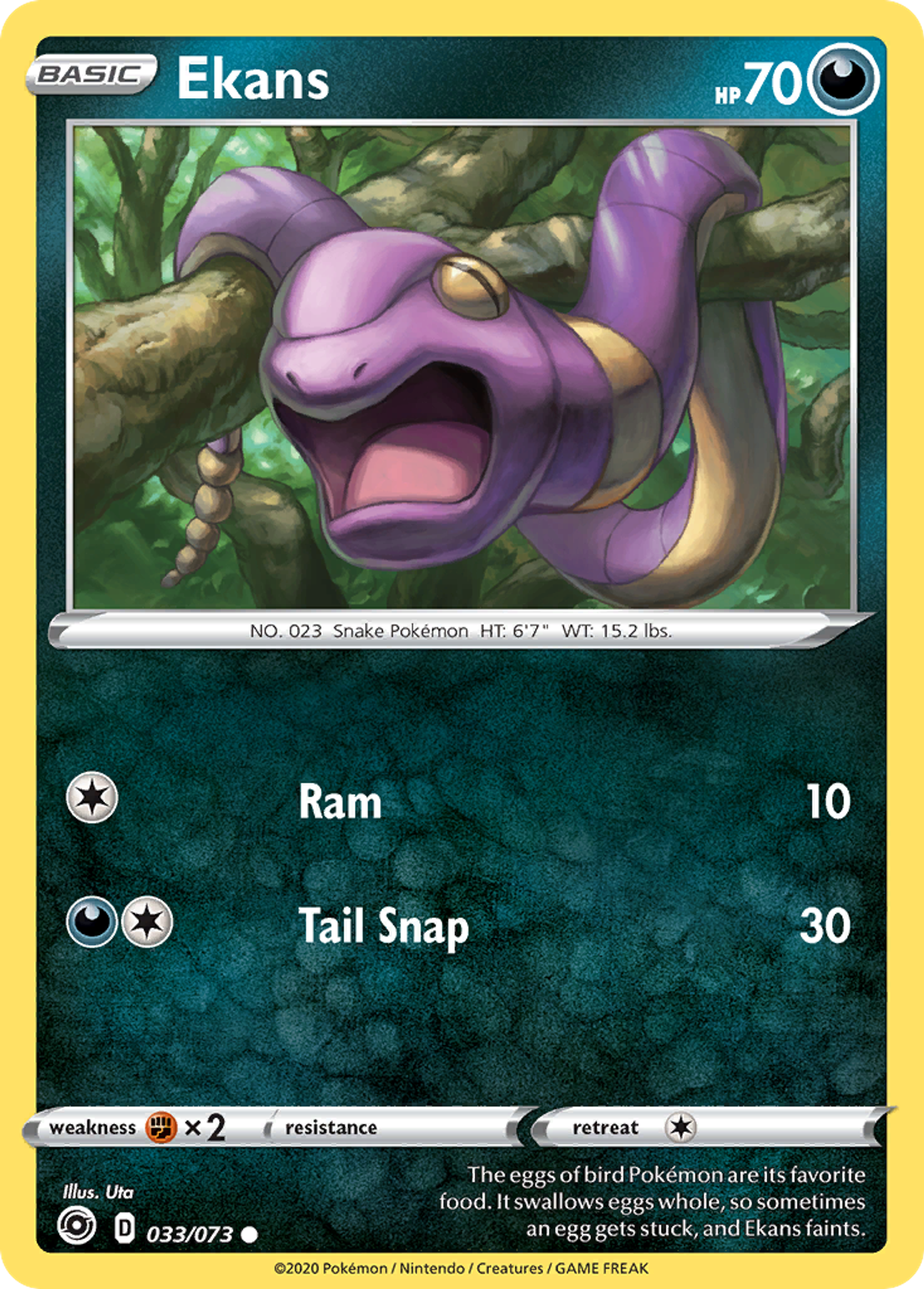 Ekans — Champion's Path — Pokémon
