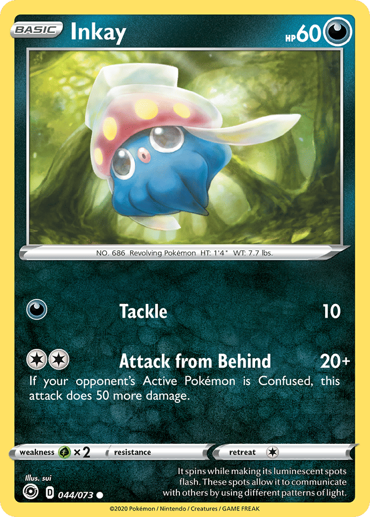 Inkay — Champion's Path — Pokemon