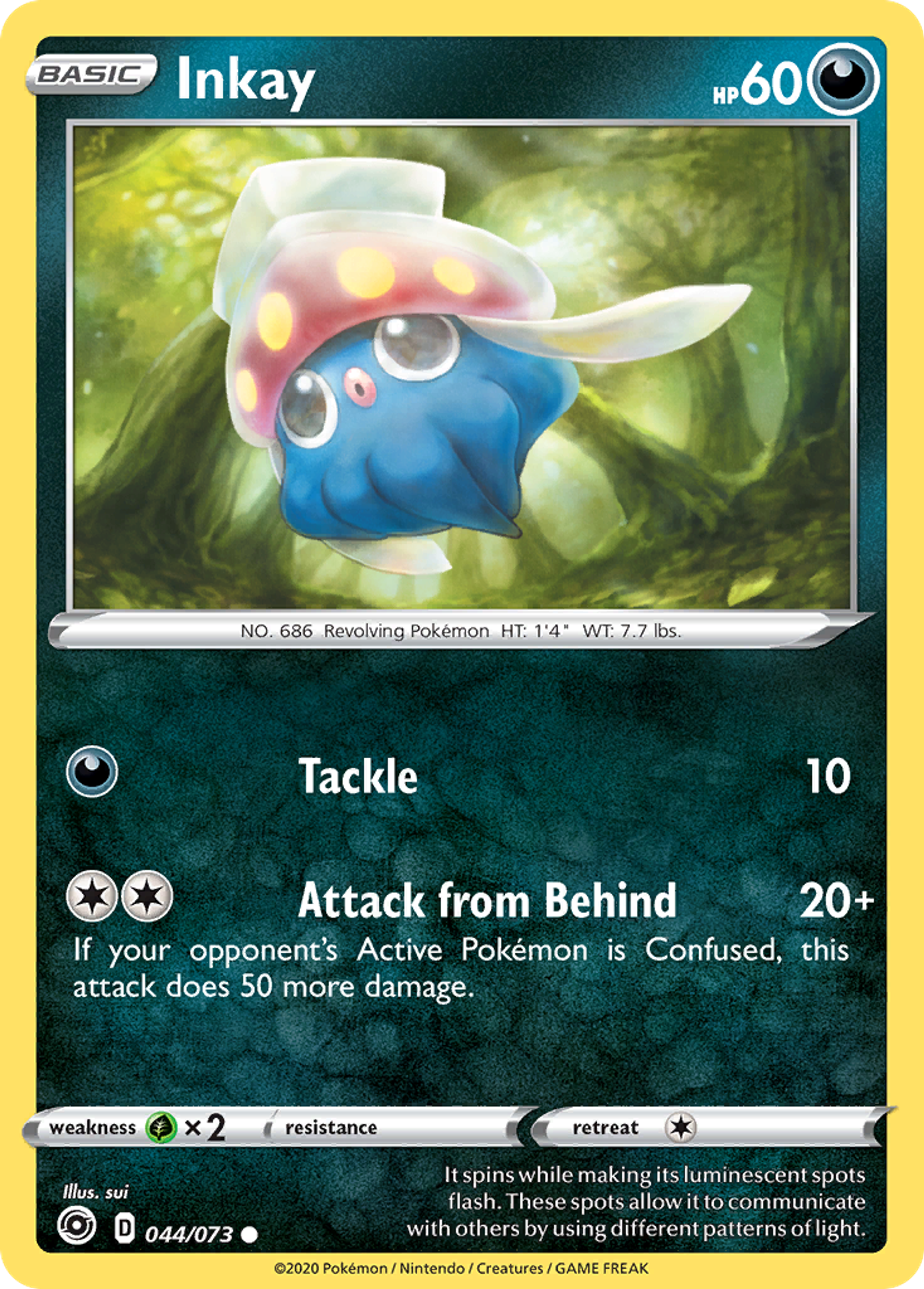 Inkay — Champion's Path — Pokémon