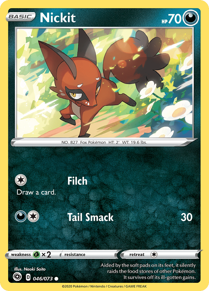 Nickit — Champion's Path — Pokemon
