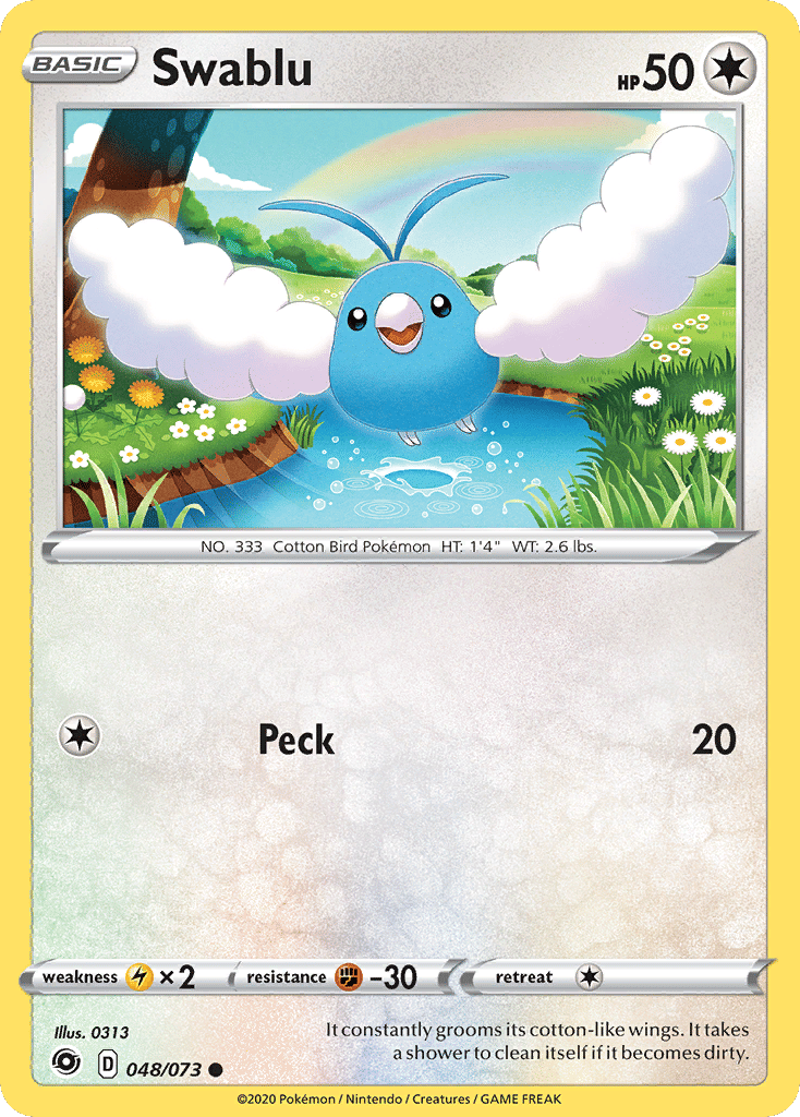 Swablu — Champion's Path — Pokemon