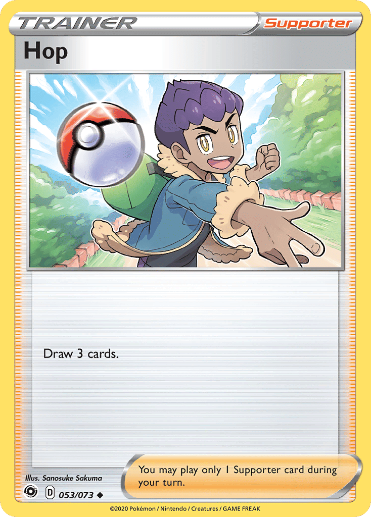 Hop — Champion's Path — Pokemon