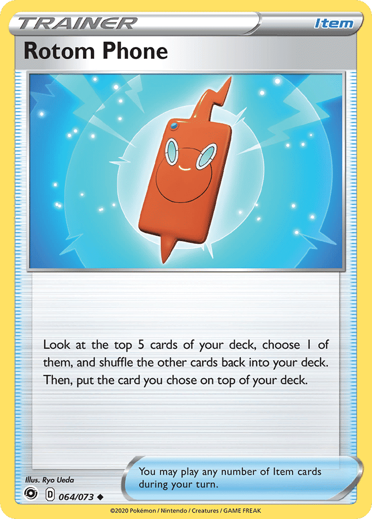 Rotom Phone — Champion's Path — Pokemon