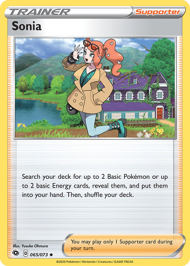 Sonia — Champion's Path — Pokemon