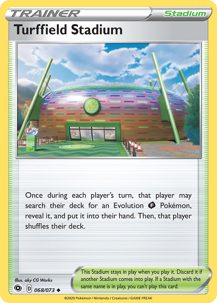 Turffield Stadium — Champion's Path — Pokemon