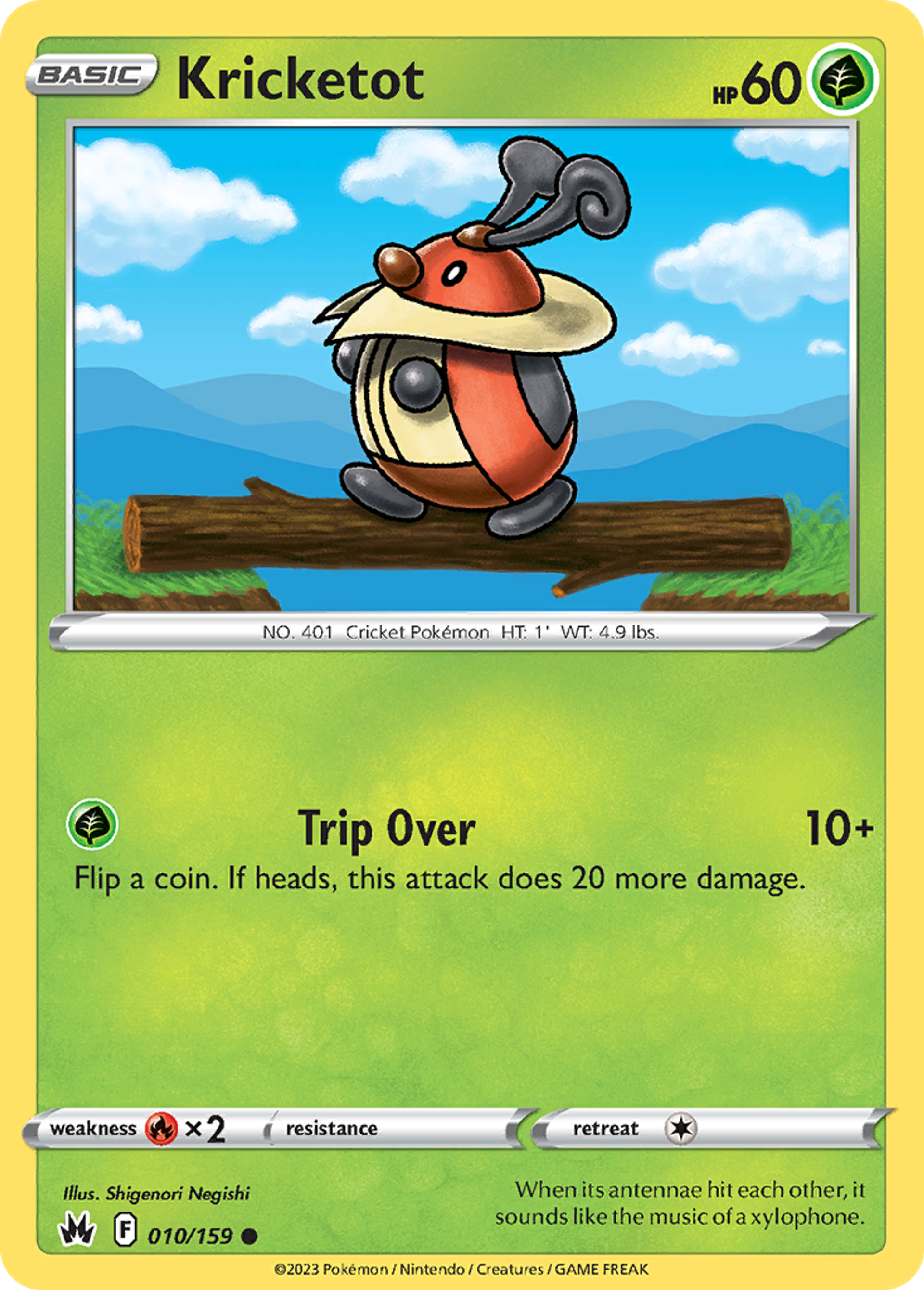 Kricketot — Crown Zenith — Pokémon