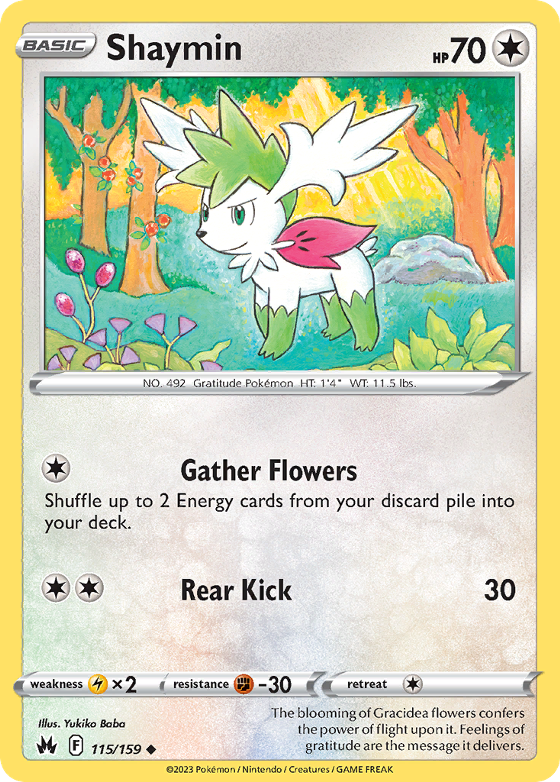Shaymin — Crown Zenith — Pokémon