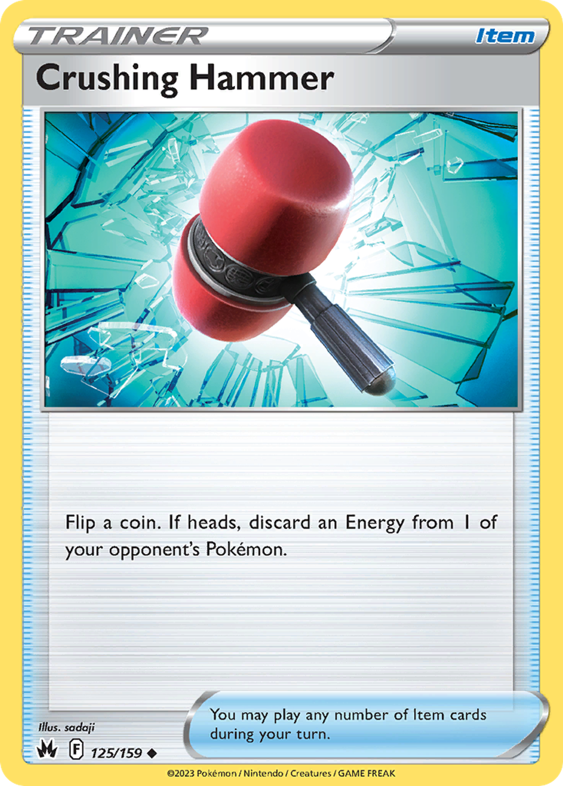 Crushing Hammer — Crown Zenith — Pokémon