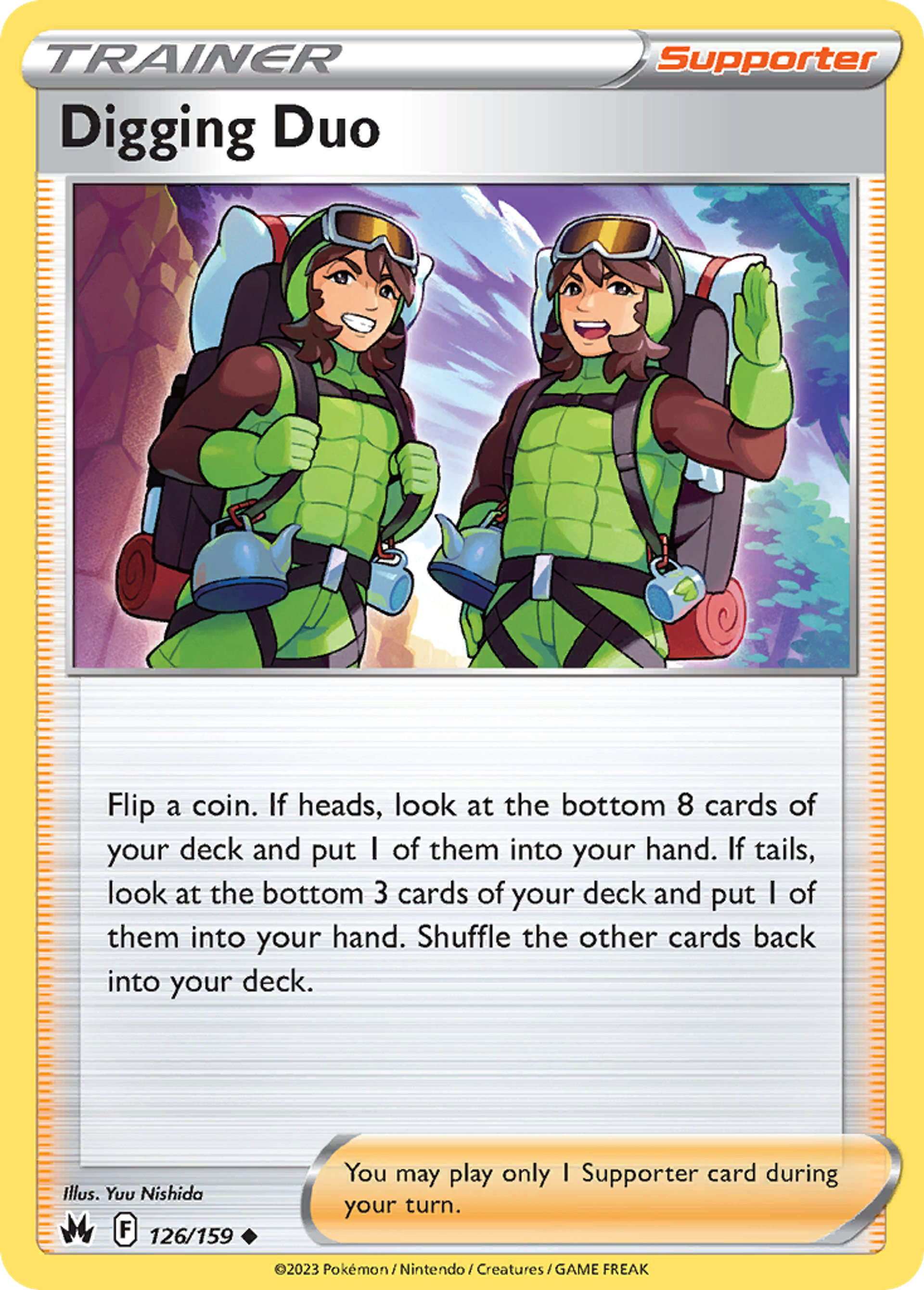 Digging Duo — Crown Zenith — Pokémon