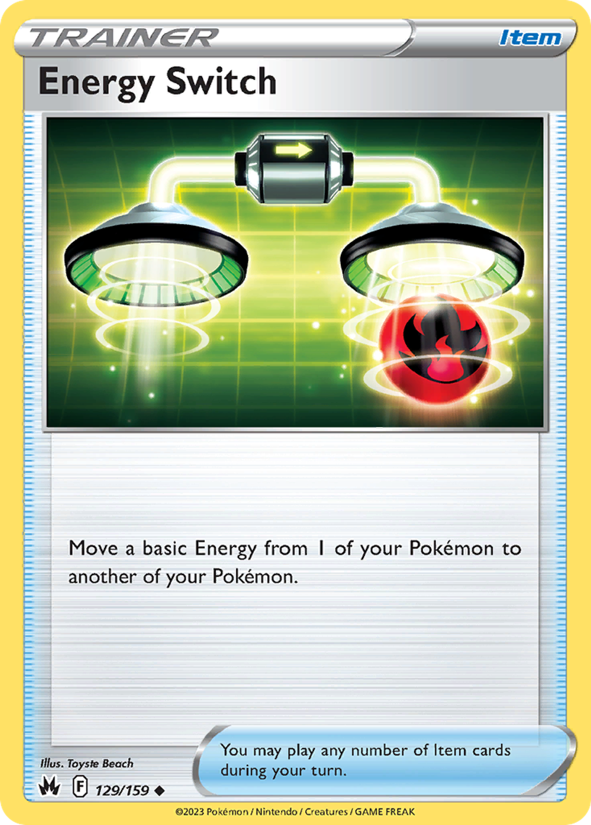 Energy Switch — Crown Zenith — Pokémon